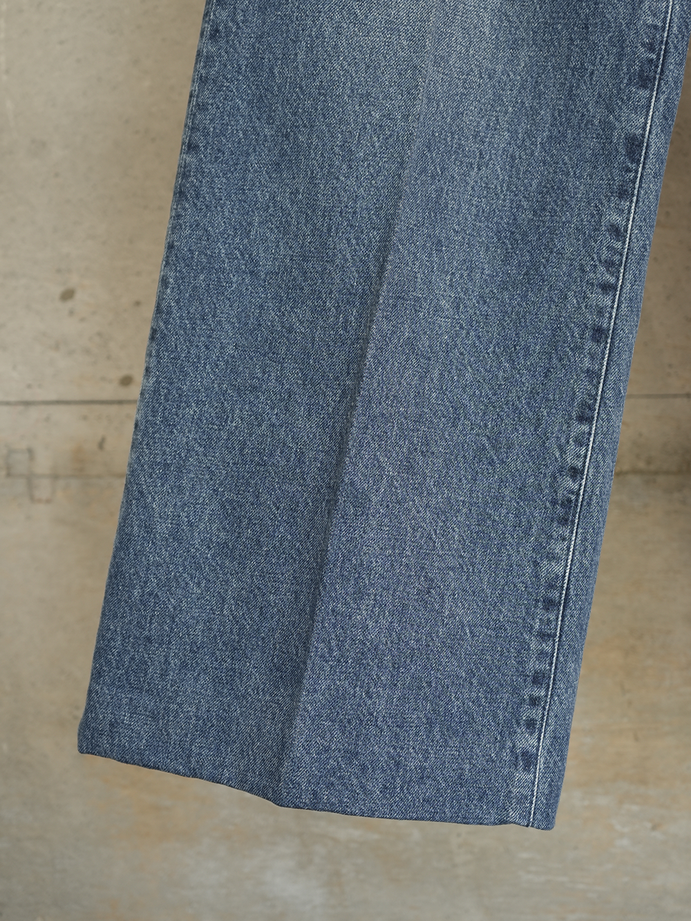 WIDE JEAN TROUSERS(VINTAGE BLUE)