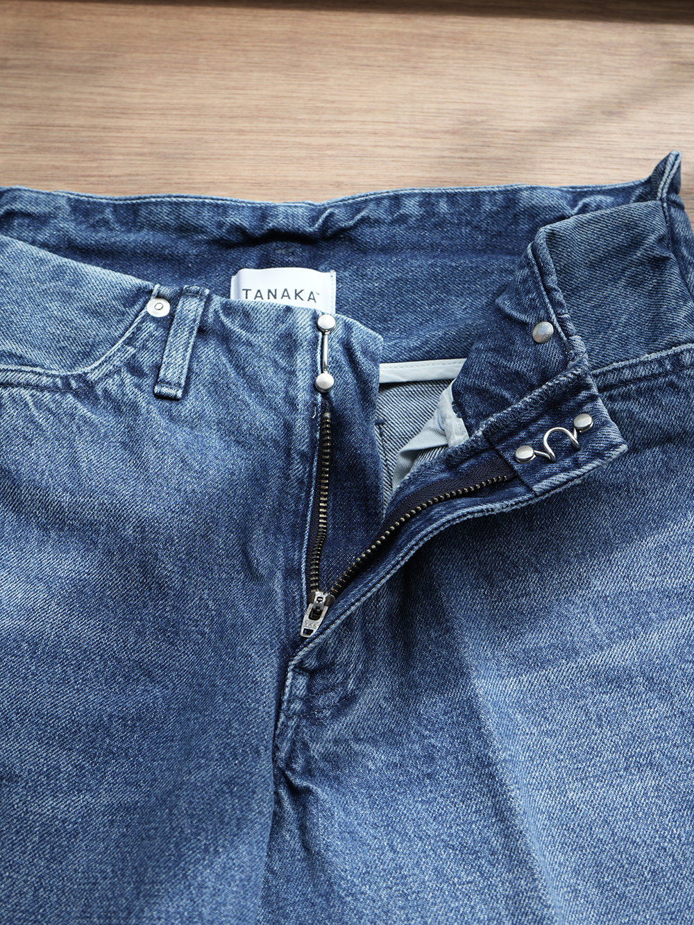 WIDE JEAN TROUSERS(VINTAGE BLUE)