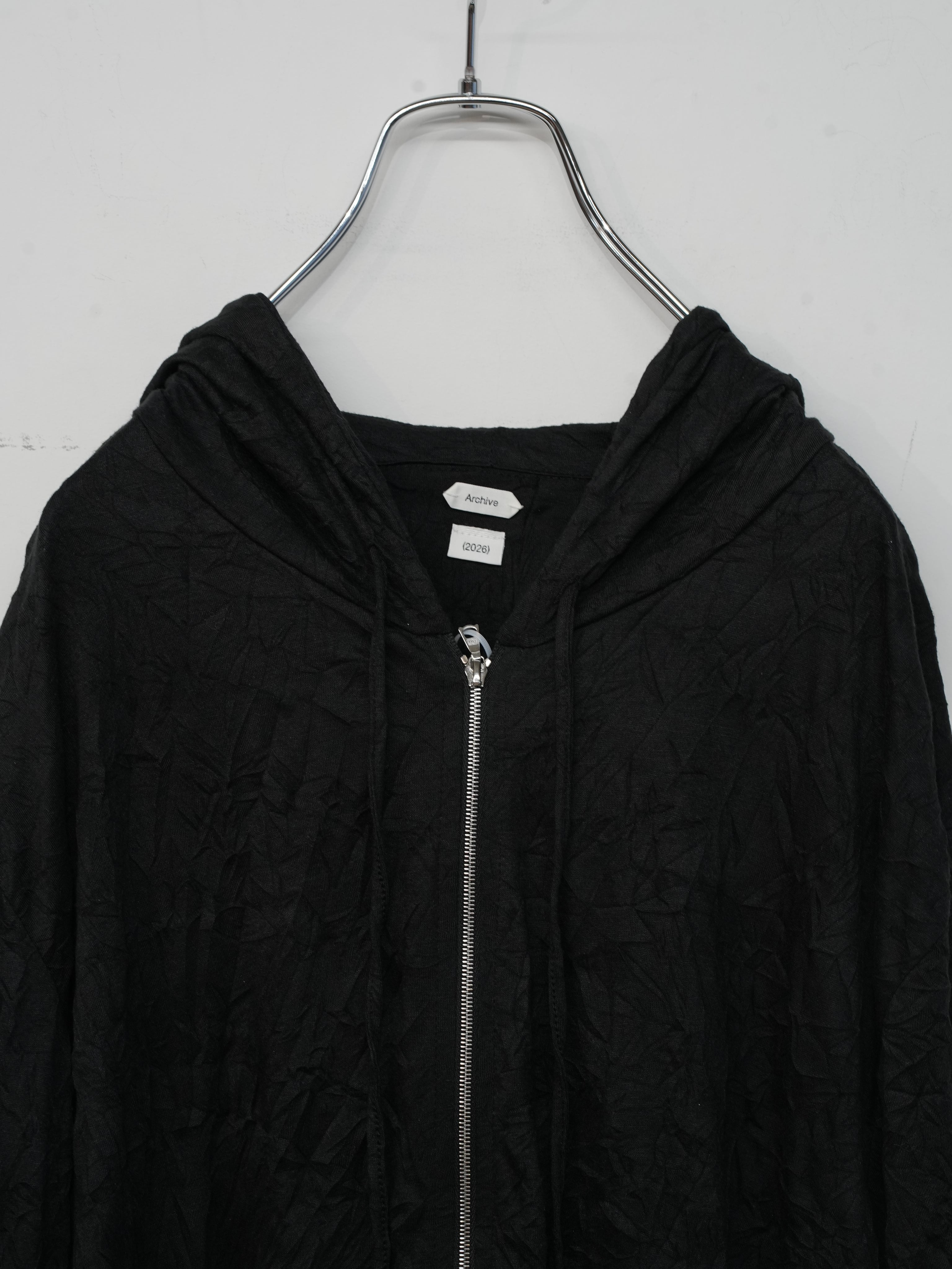 Zip Hoodie (Archive) / BLACK