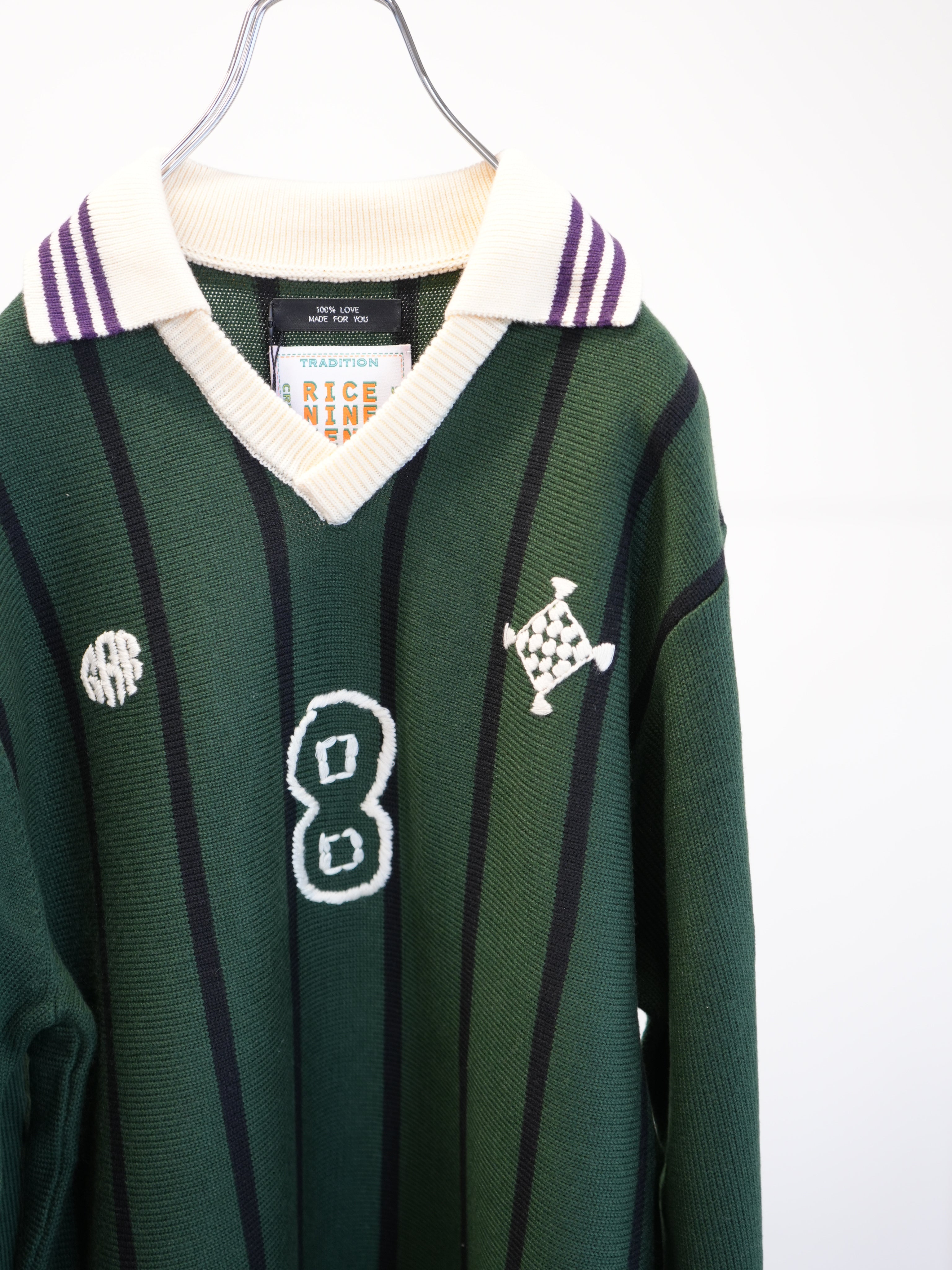 KNITTING LONG SLEEVE SOCCER JERSEY