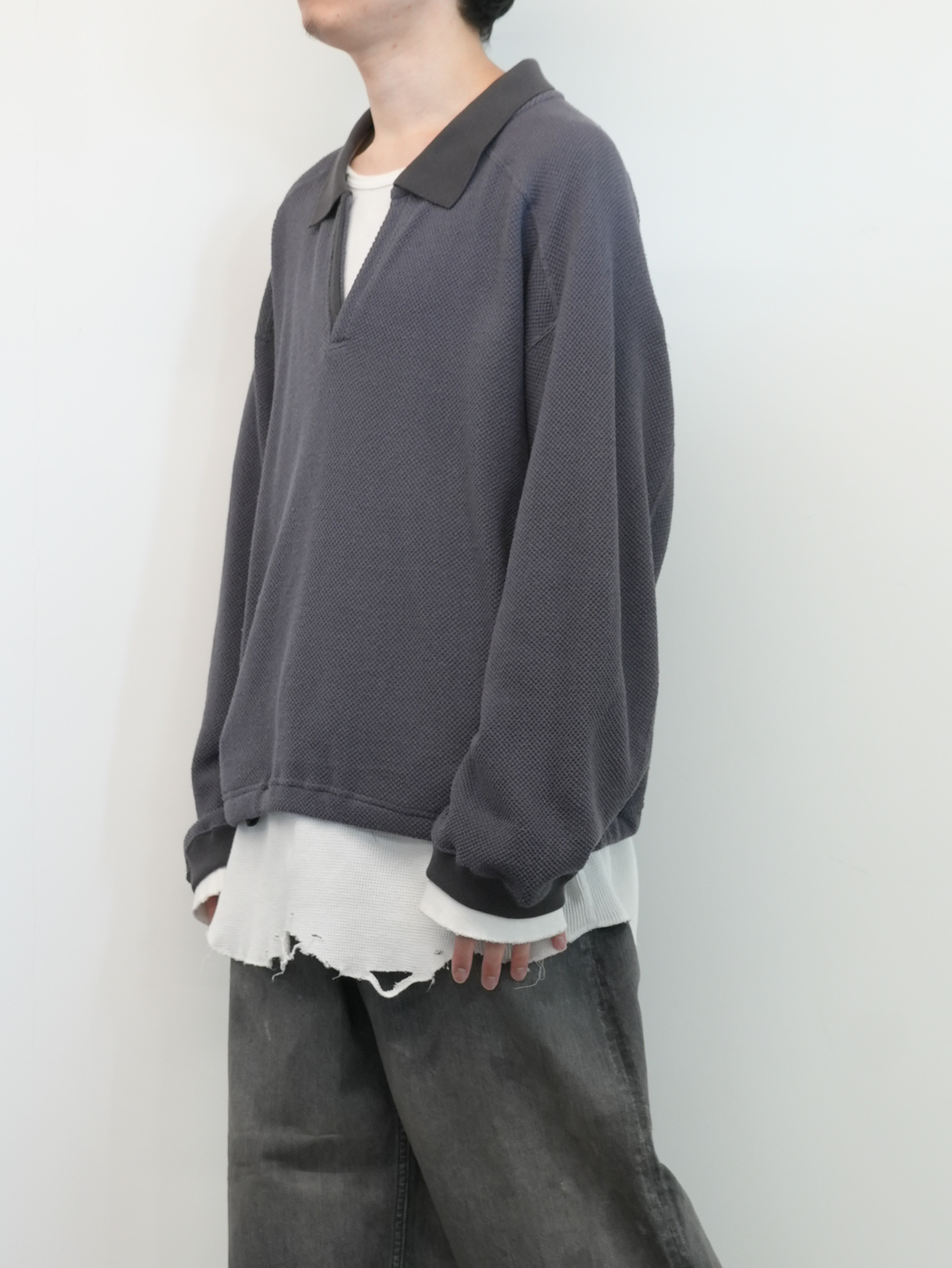 S/C SKIPPER PULLOVER(GRAY)