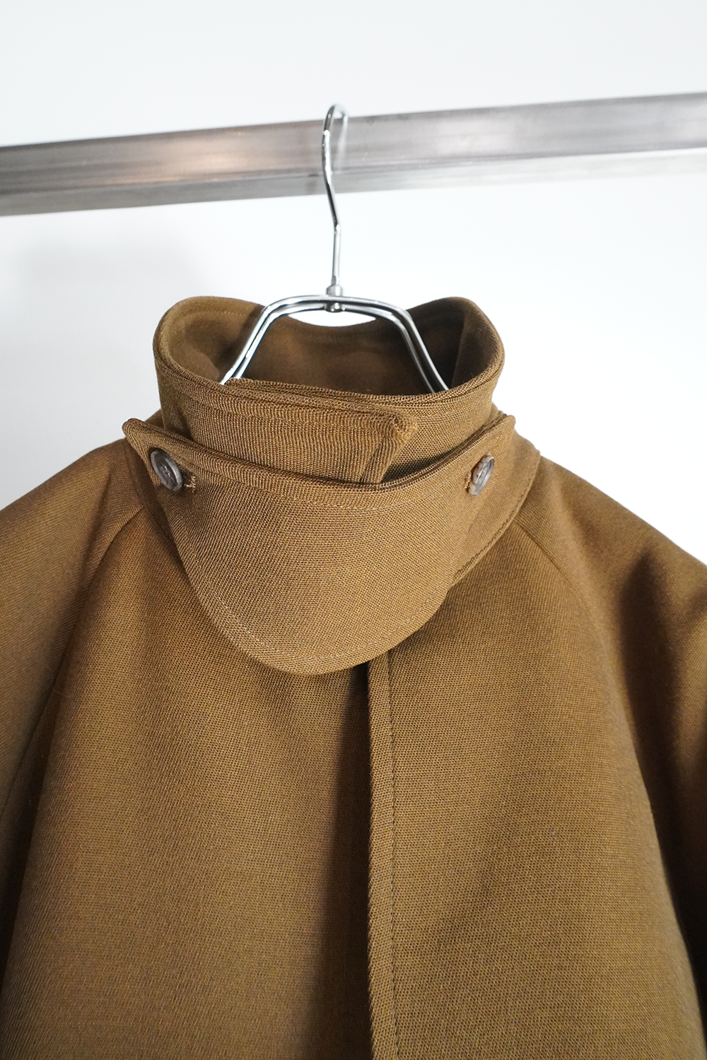 WV Mix Padded Trench Coat(Brown)