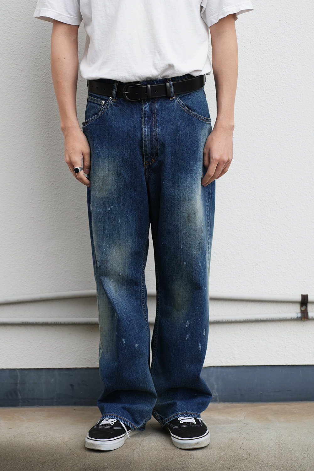 [ANCELLM/exclusive] EX STRAIGHT 5P DENIM PANTS