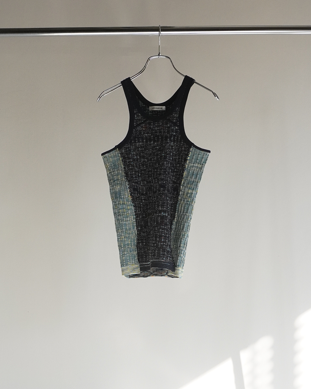 melange patch tank(blue)