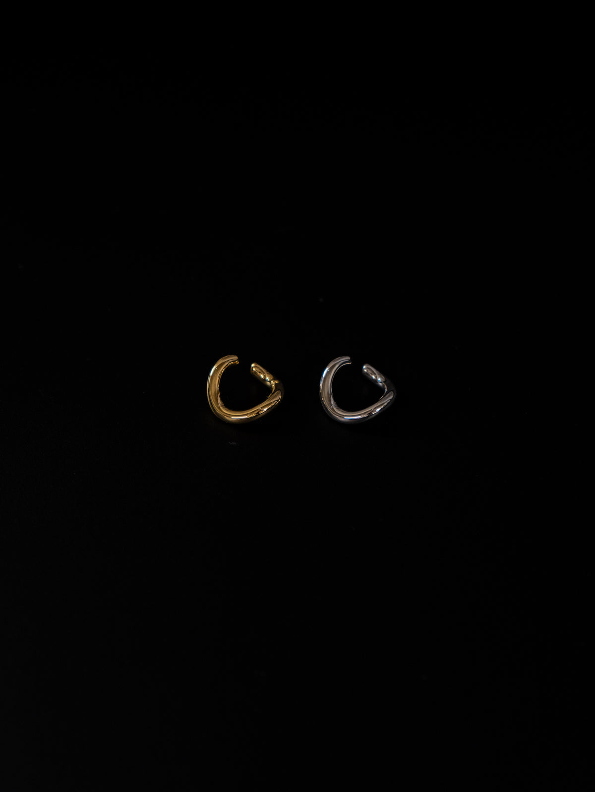 River Ear Cuff Gold