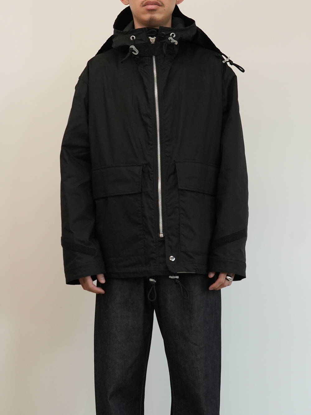 251-02002-02 / MOUNTAIN PARKA (BLACK)