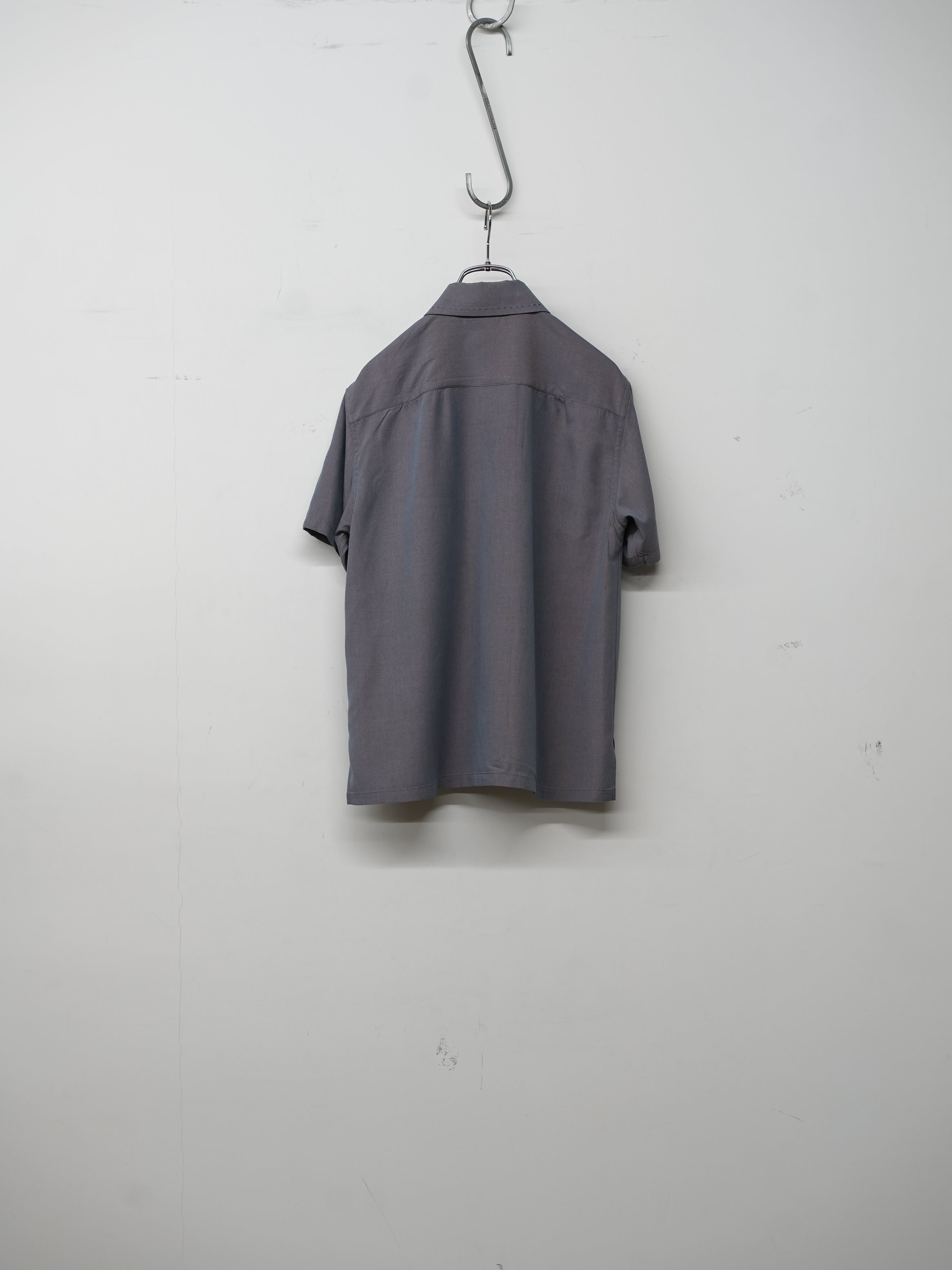 Chambray short sleeve shirt