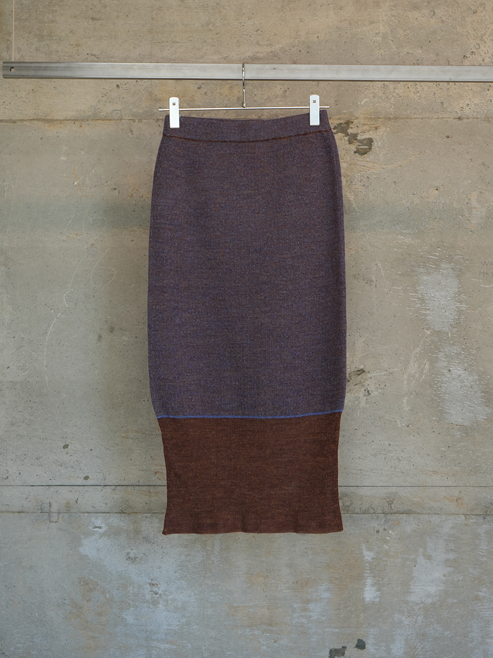 [40%OFF]Loose Cardboard Knit | BISTIER SKIRT (BLUEMIX)