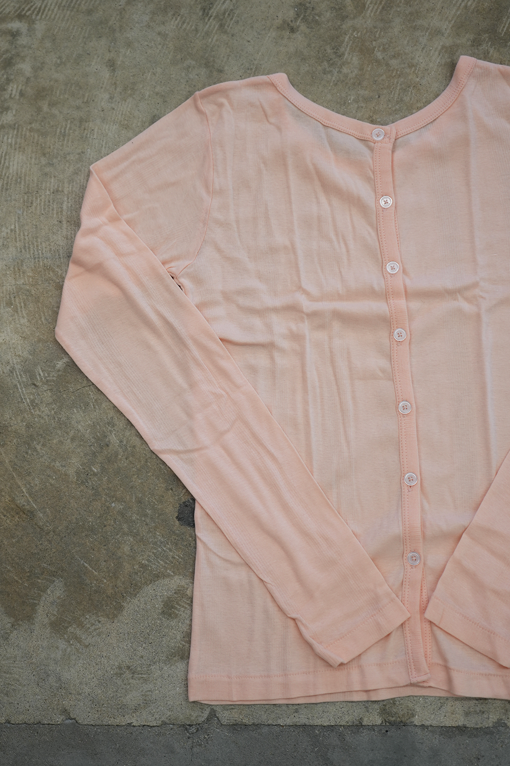 LightPrib  L/S Cardigan(SALMON)