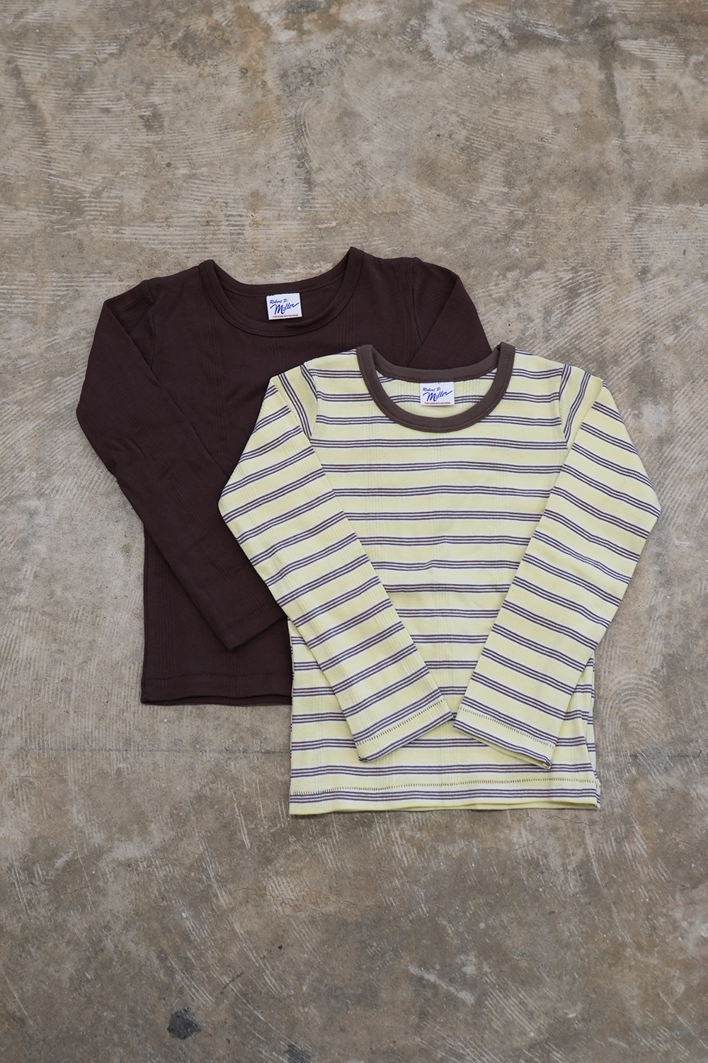 PANELRIB L/S Tee 2pack (for kids)