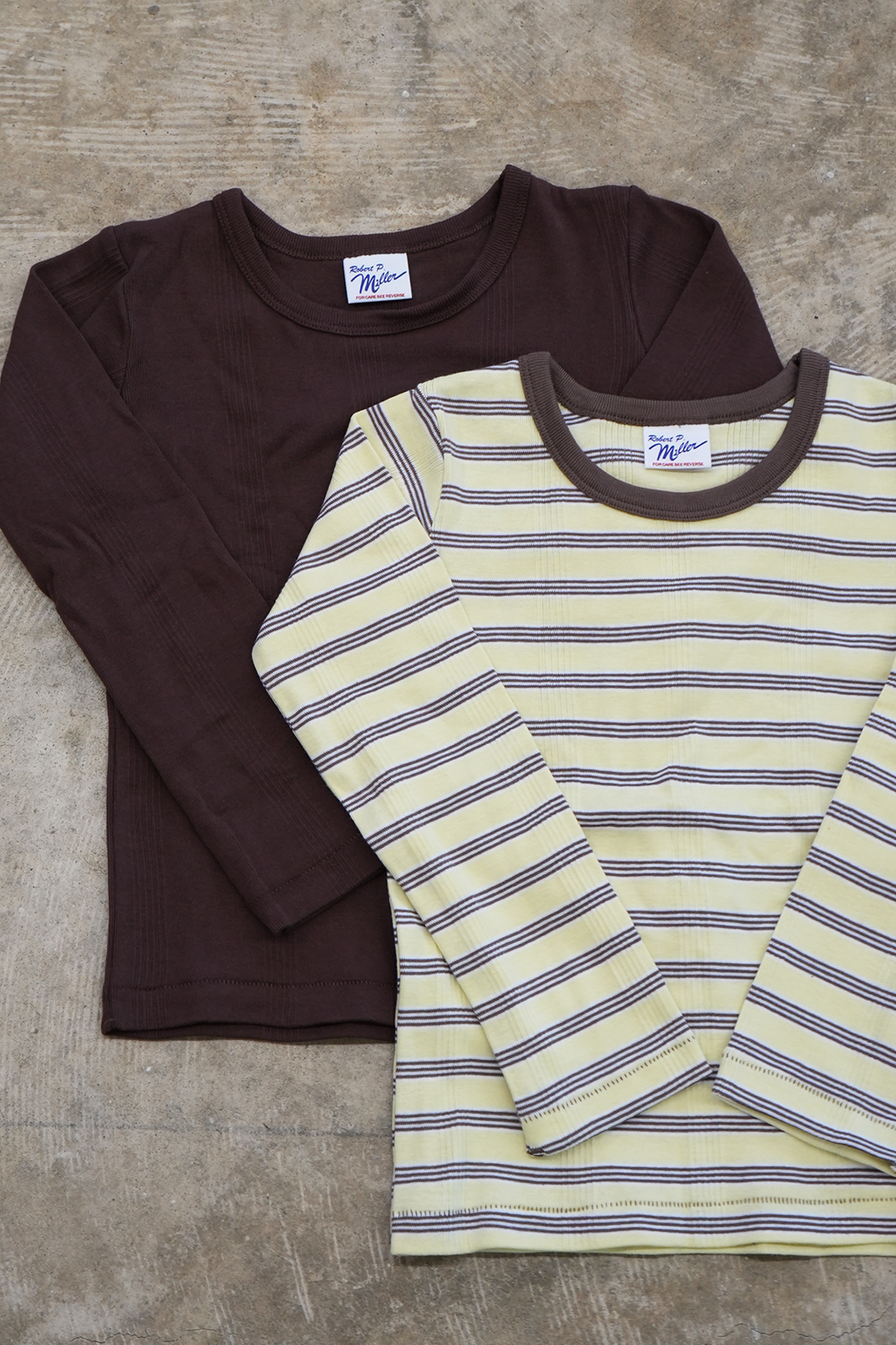 PANELRIB L/S Tee 2pack (for kids)