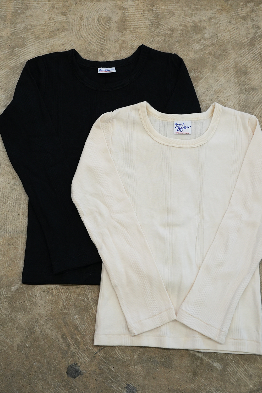 PANELRIB L/S Tee 2pack (for kids)