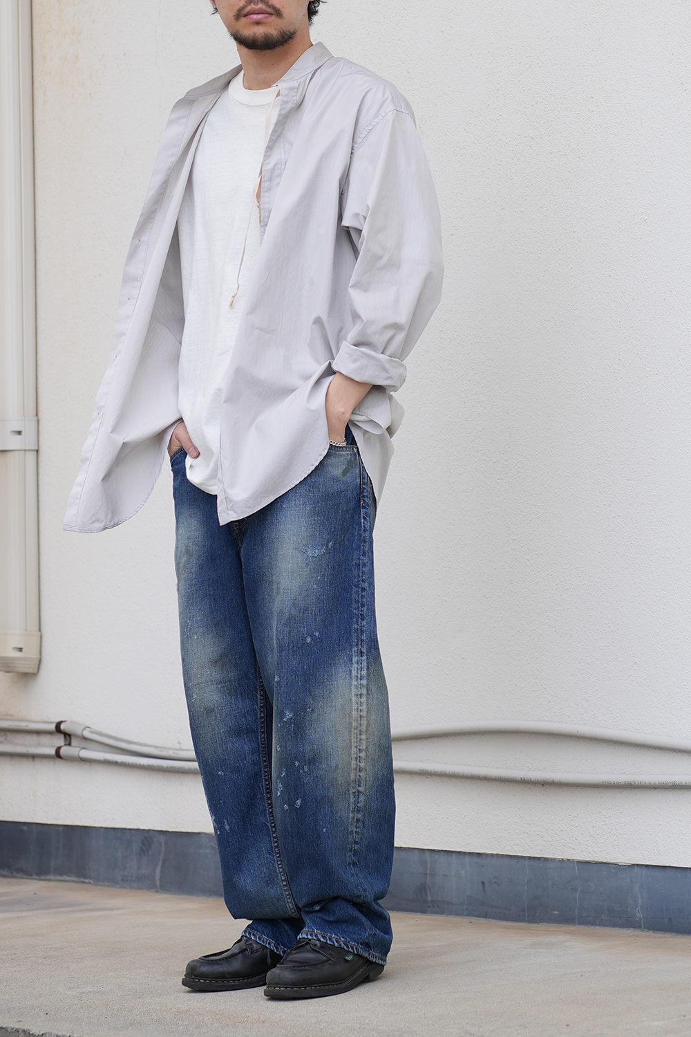 [ANCELLM/exclusive] EX STRAIGHT 5P DENIM PANTS