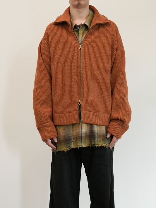 DRIVERS KNIT(TERRACOTTA)