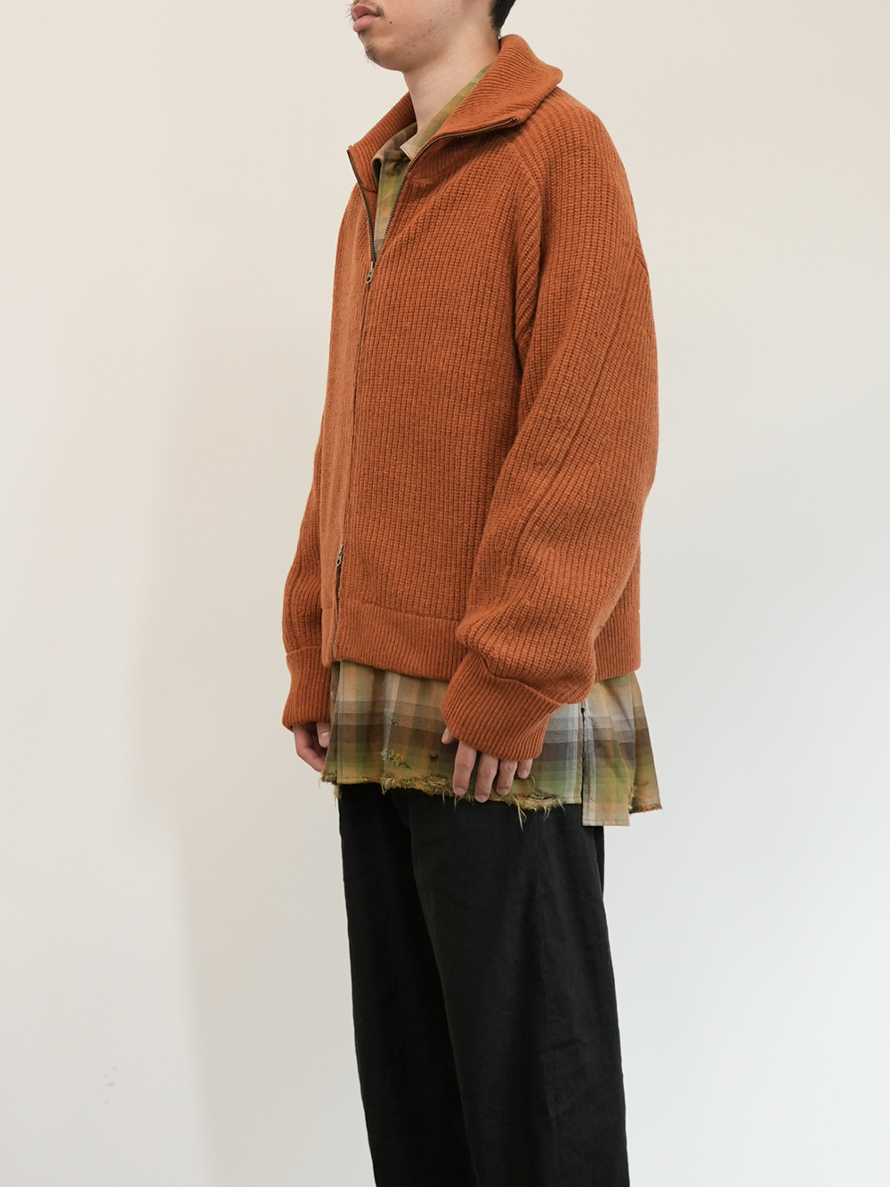 DRIVERS KNIT(TERRACOTTA)