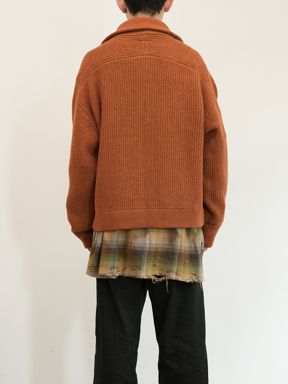 DRIVERS KNIT(TERRACOTTA)