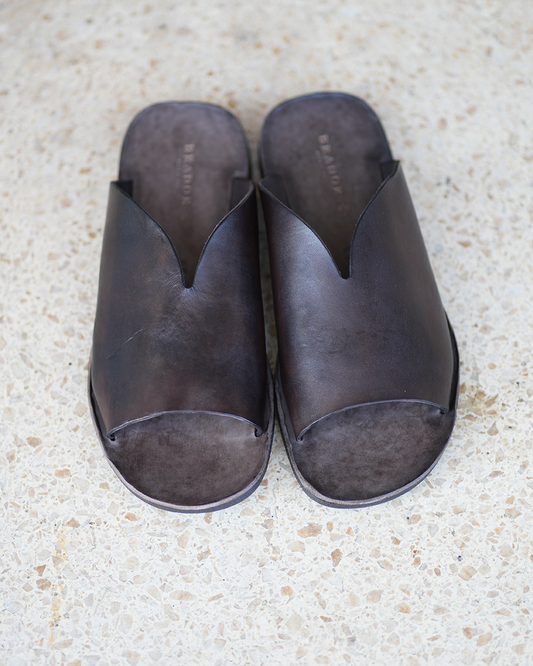 LEATHER SANDAL (46-571T-4S / T.MORO)