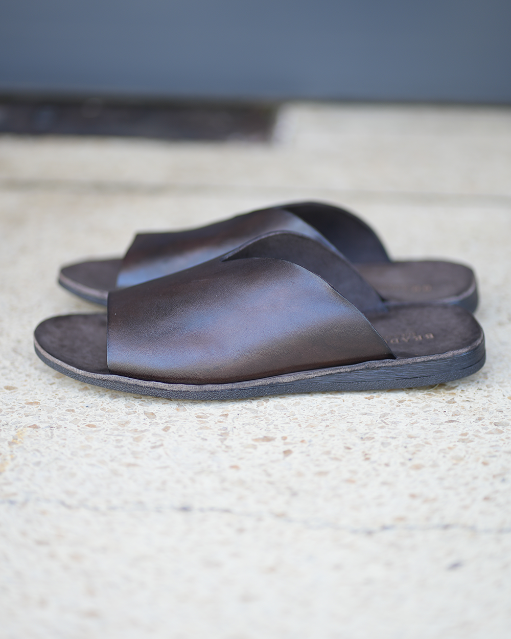 LEATHER SANDAL (46-571T-4S / T.MORO)