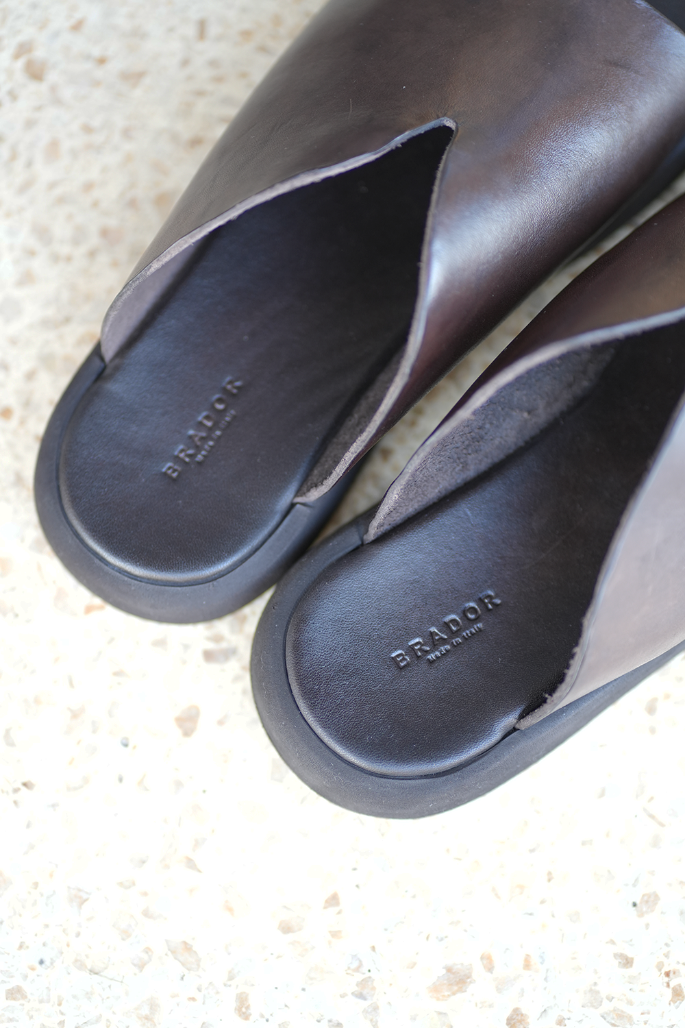 LEATHER SANDAL (92-571T-4S / T.MORO)
