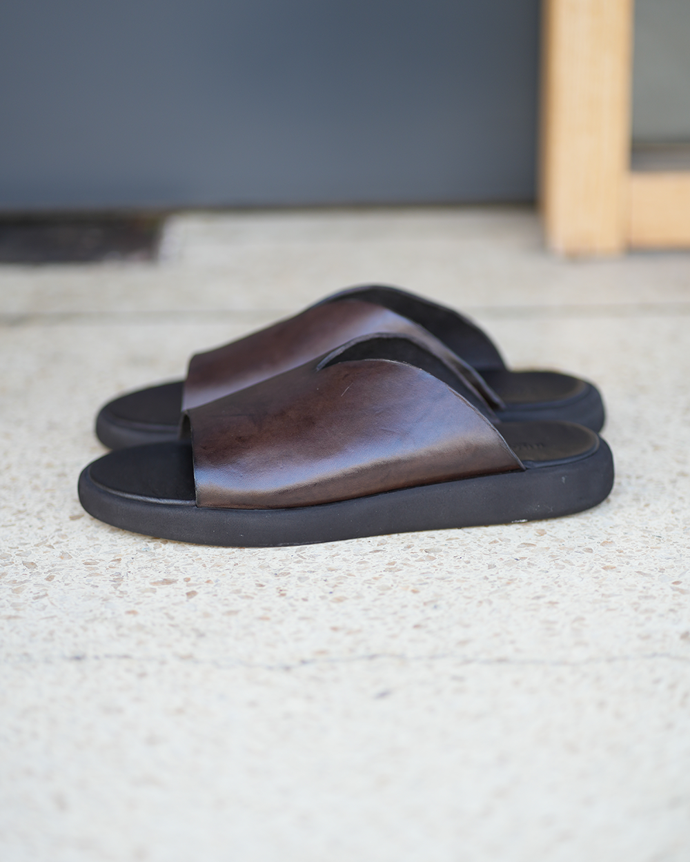 LEATHER SANDAL (92-571T-4S / T.MORO)