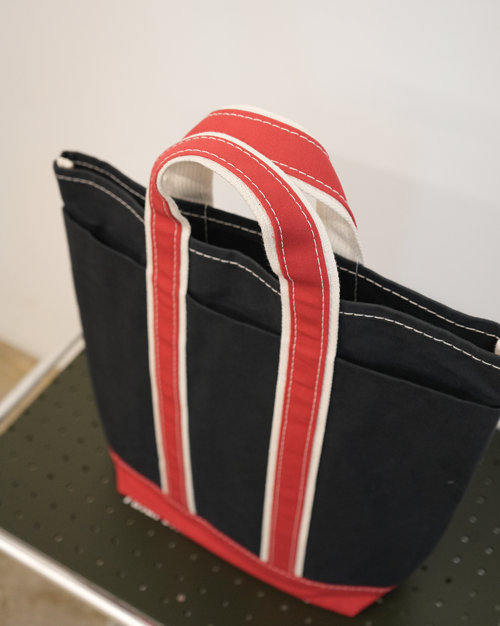 【予約注文】Base Field Tote/Tall(Navy×Red)