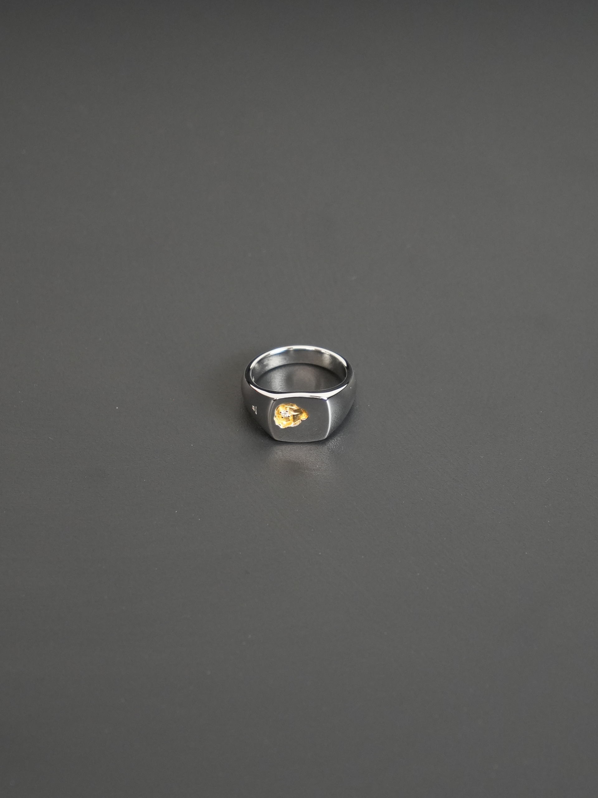 Mined Ring Small Diamond