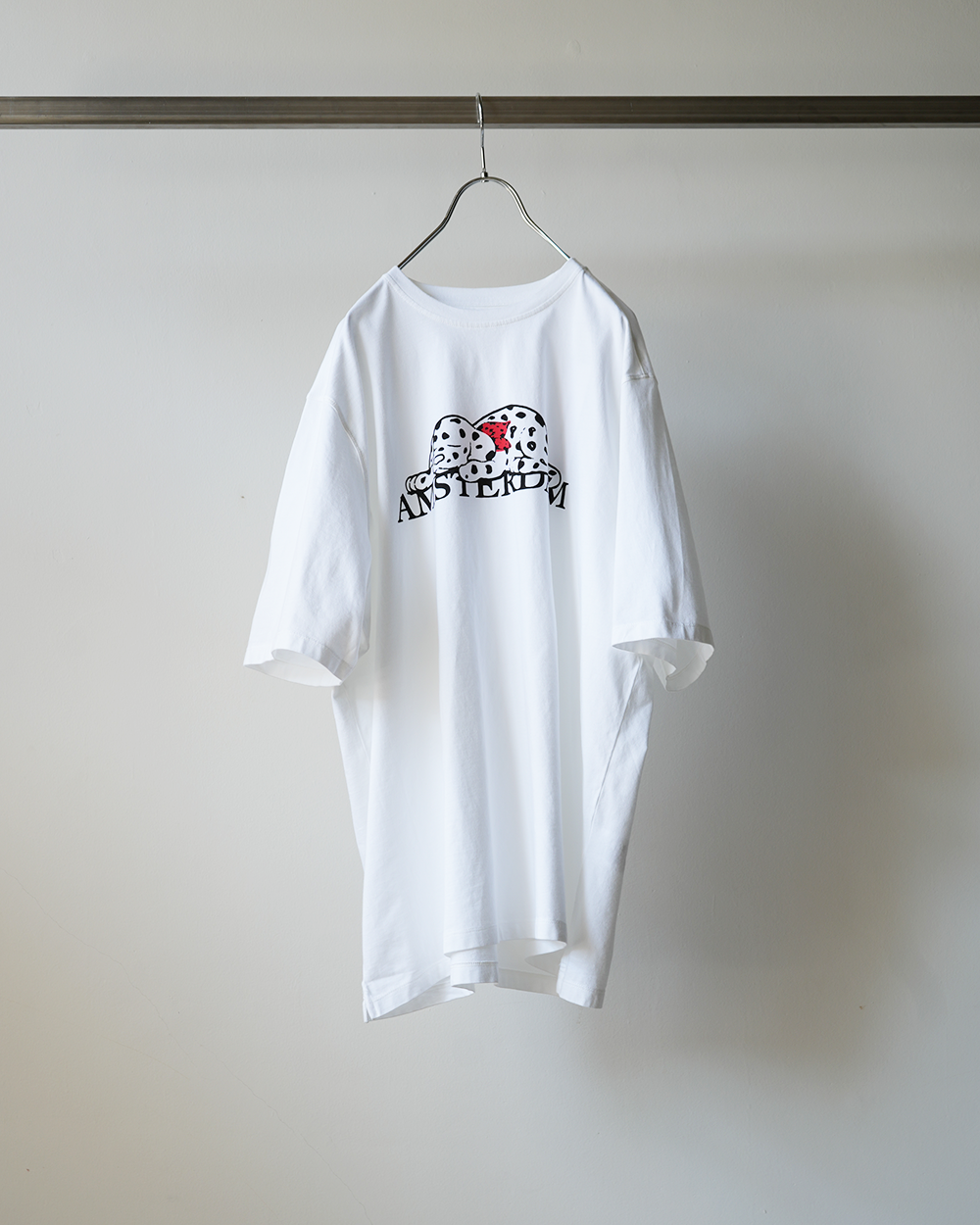 pup amsterdam t-shirt(white)