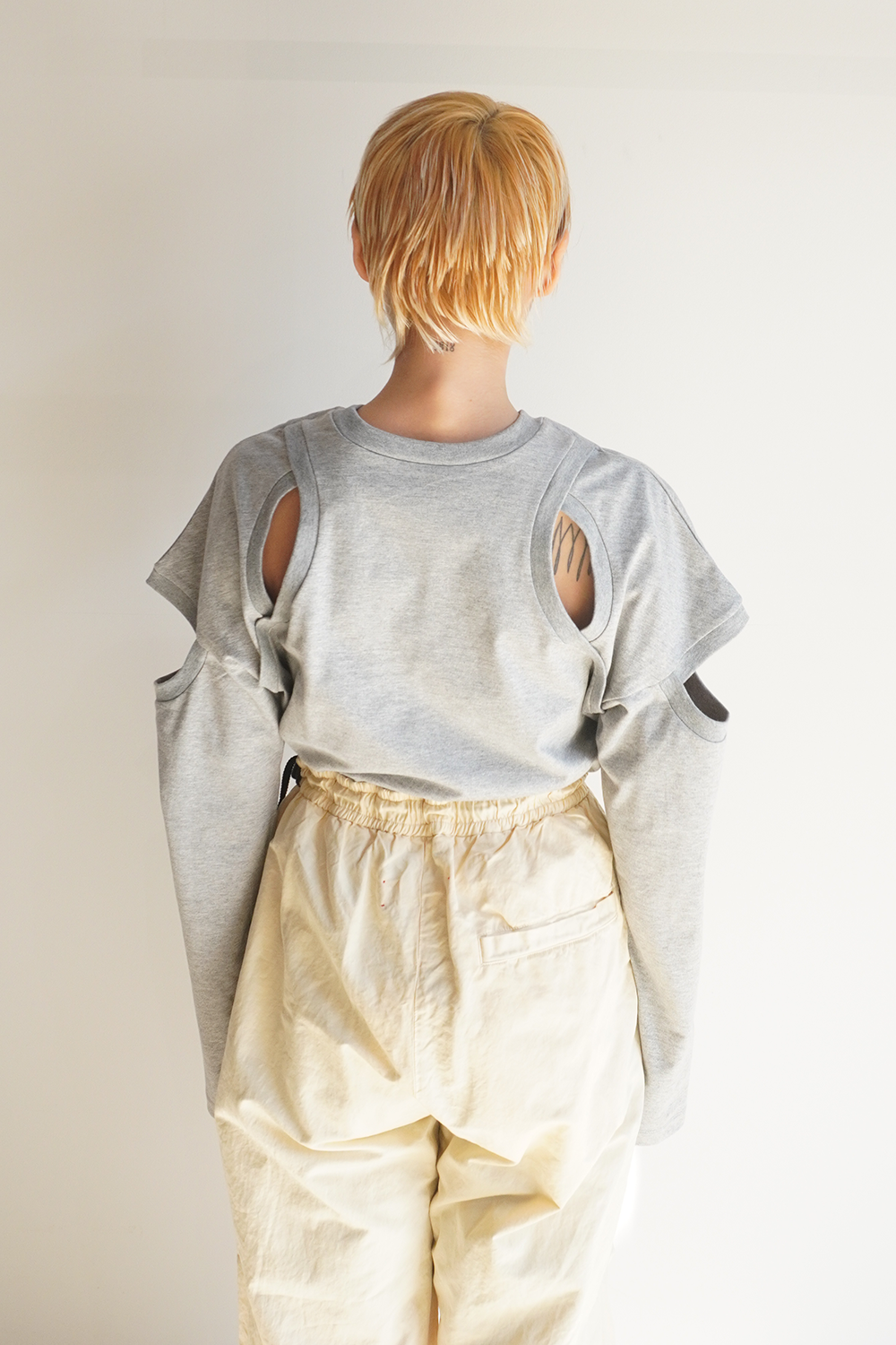 Soft Cotton Inside Out LST(Gray)
