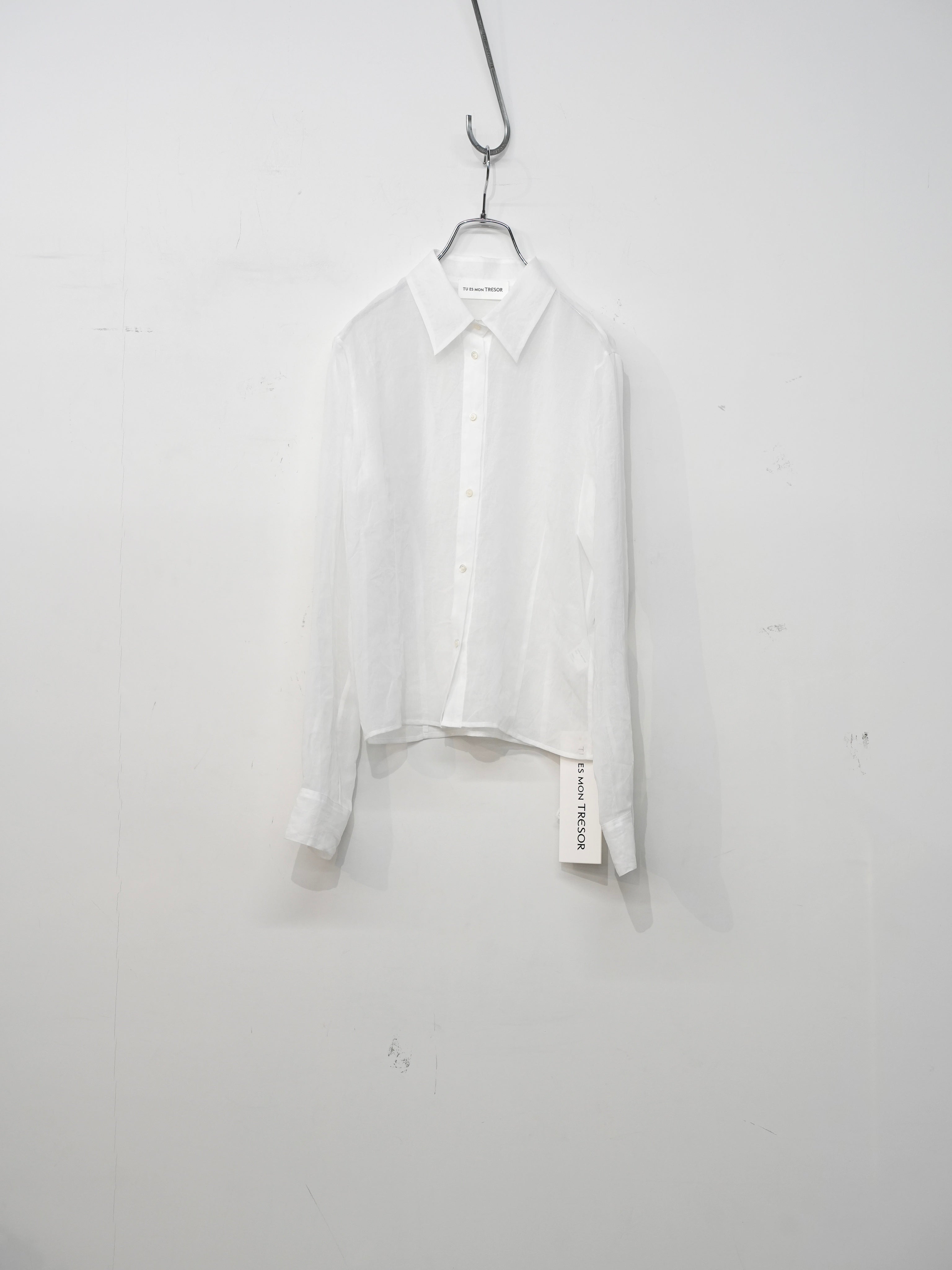 Cotton Lawn Sheer Shirt