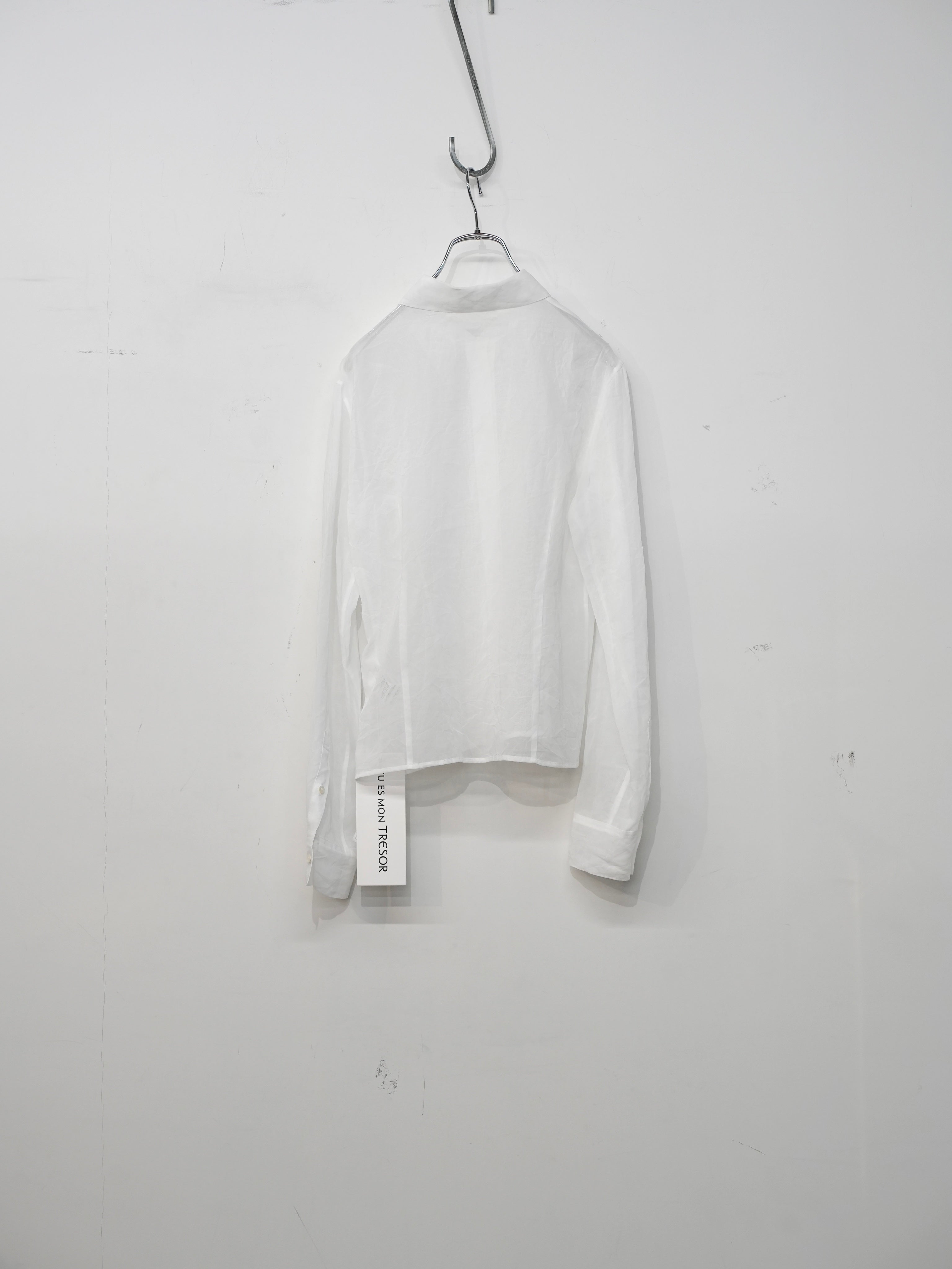 Cotton Lawn Sheer Shirt