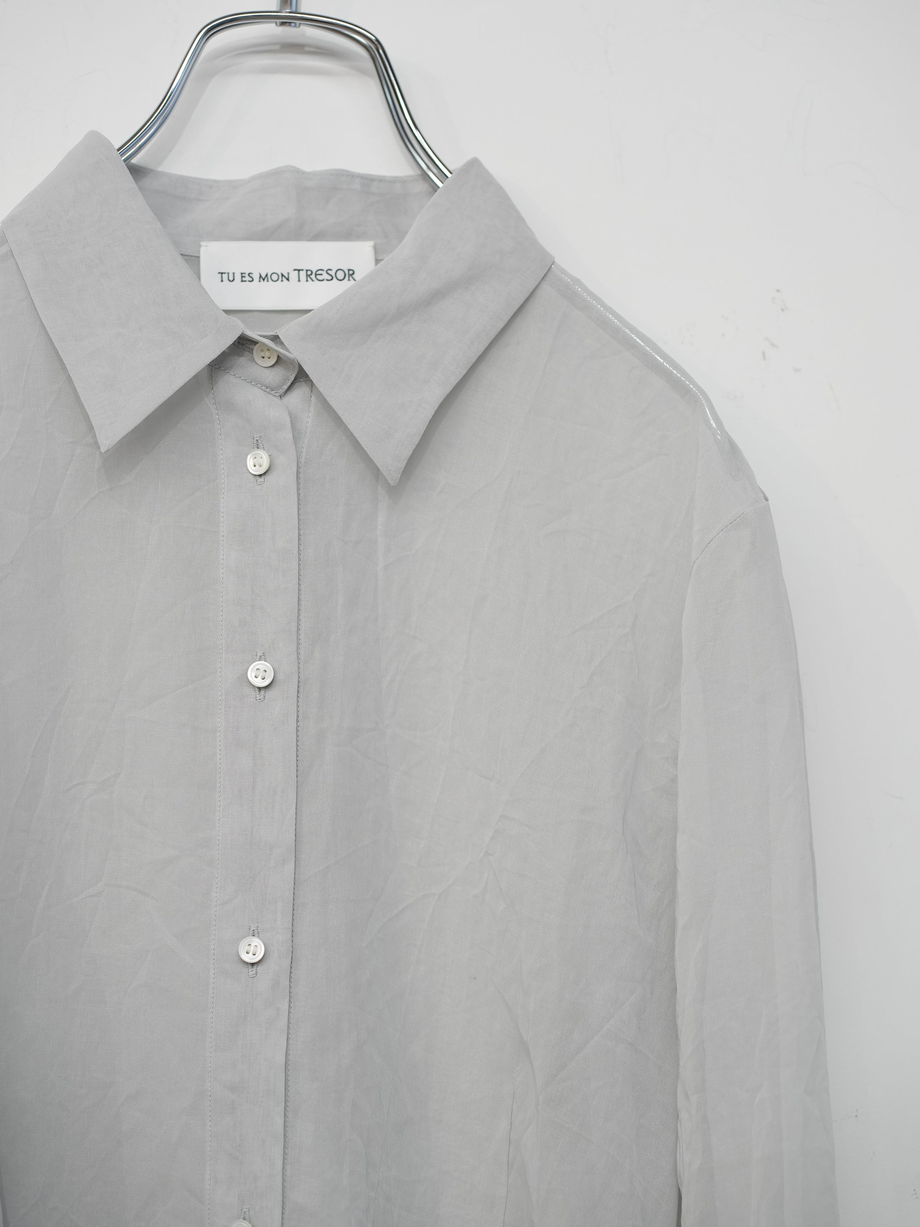 Cotton Lawn Sheer Shirt