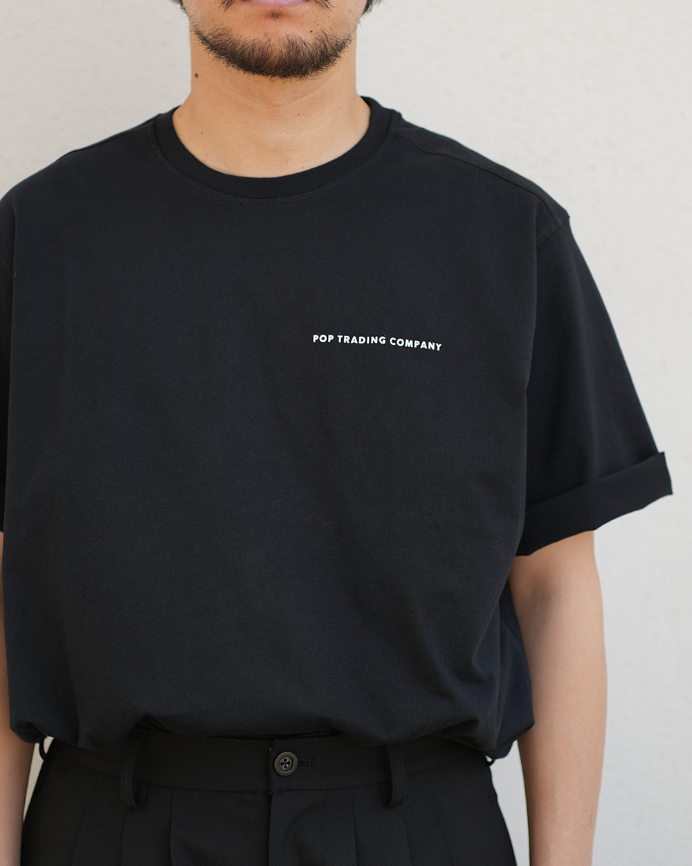 logo t-shirt(black/white)