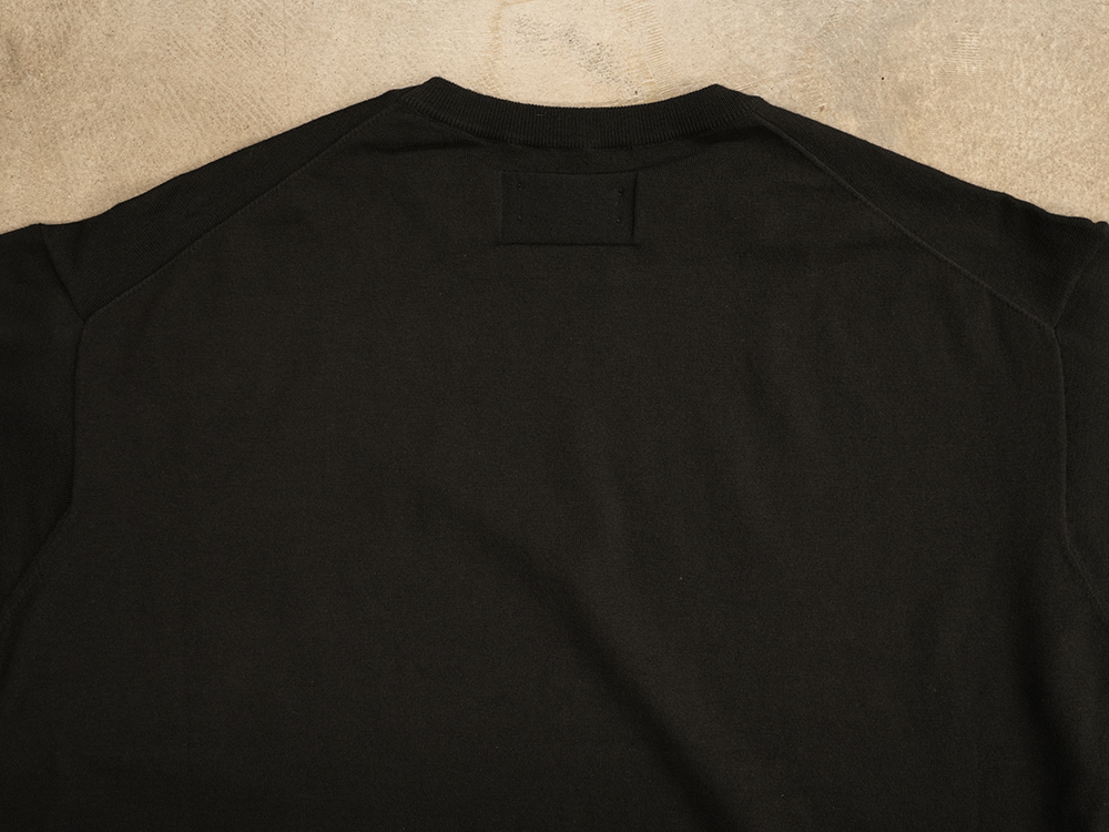 COTTON CASHMERE KNIT(BLACK)