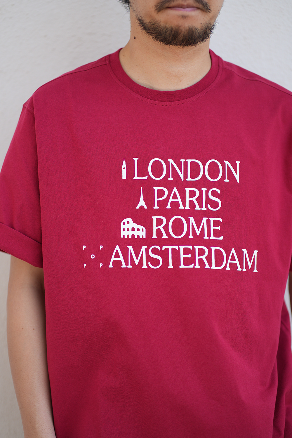 icons t-shirt(rio red)