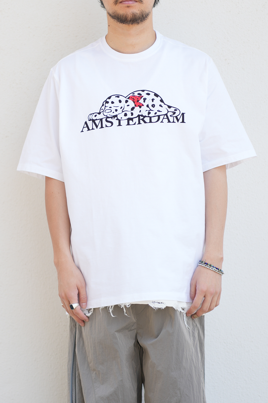 pup amsterdam t-shirt(white)