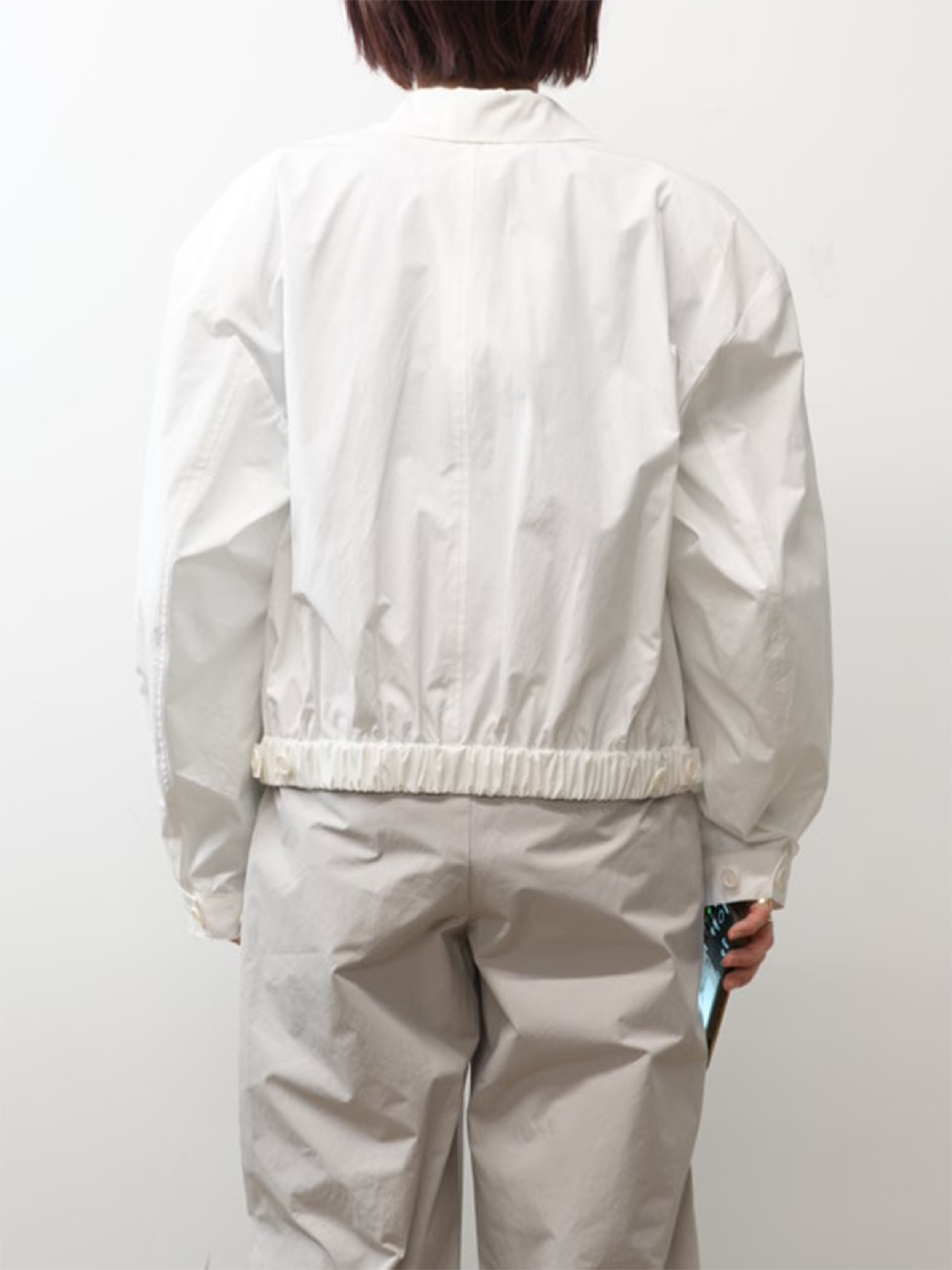 CROPPED ZIP-UP JUMPER