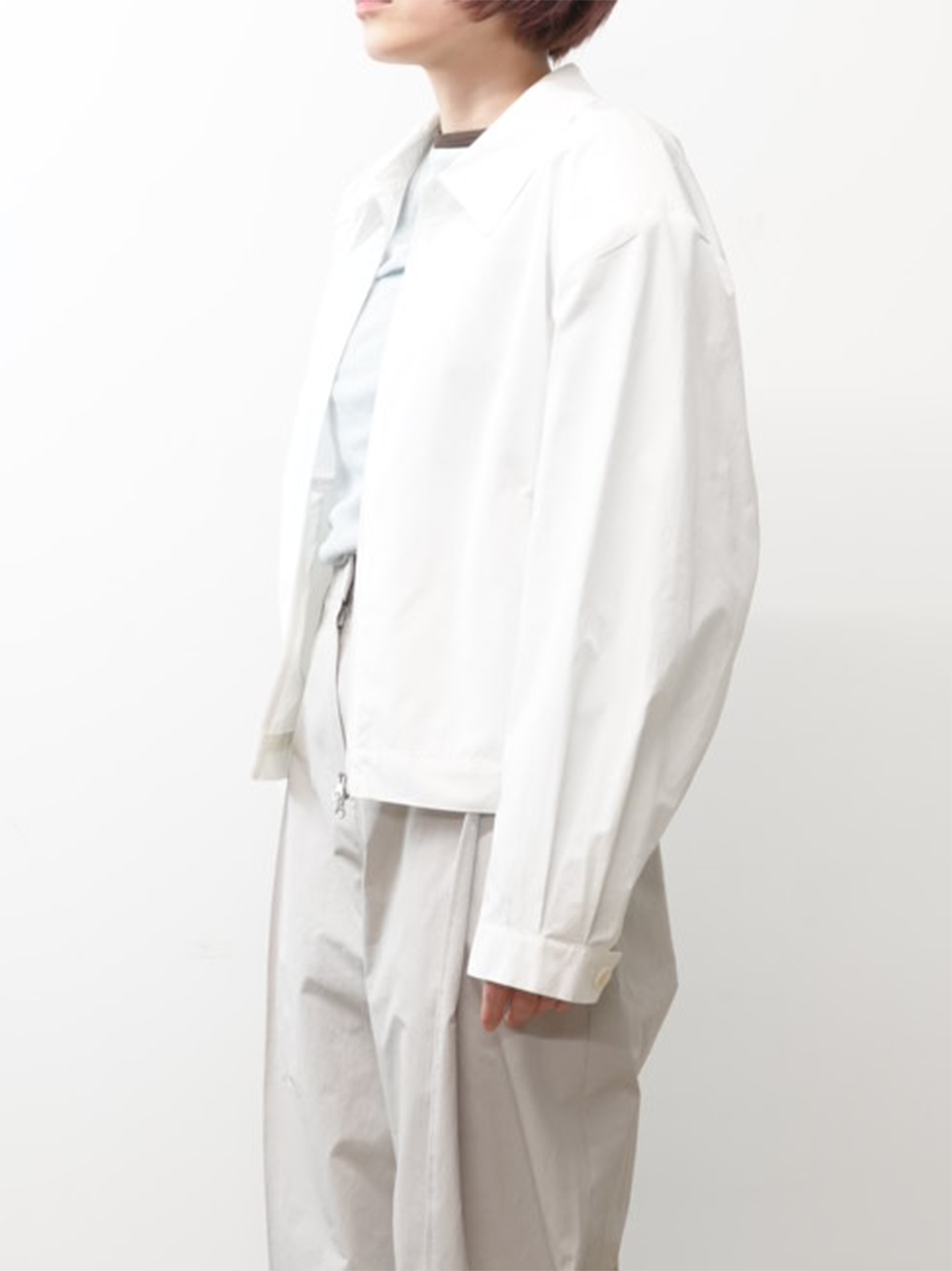 CROPPED ZIP-UP JUMPER