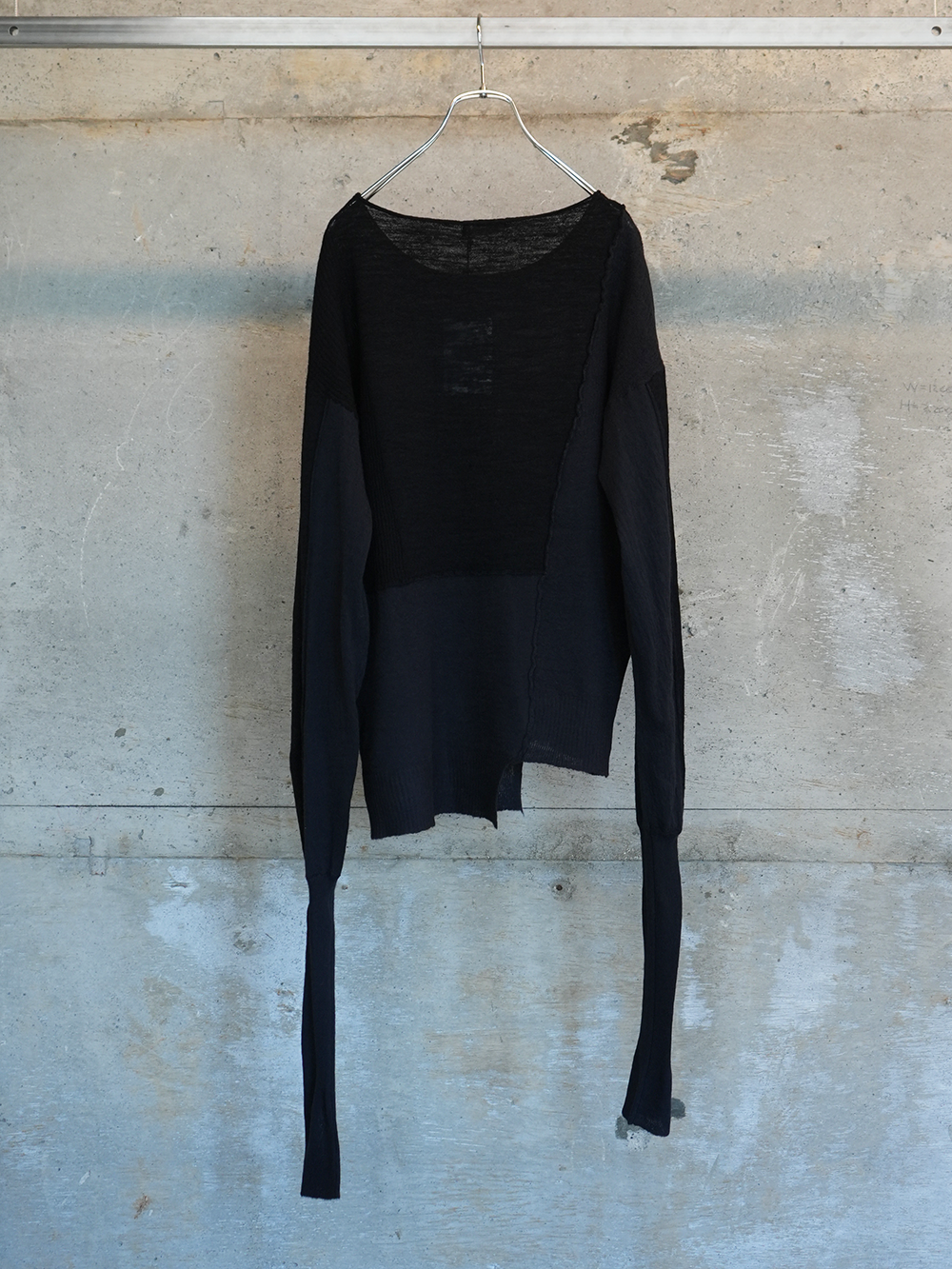 patch tops(BLACK)