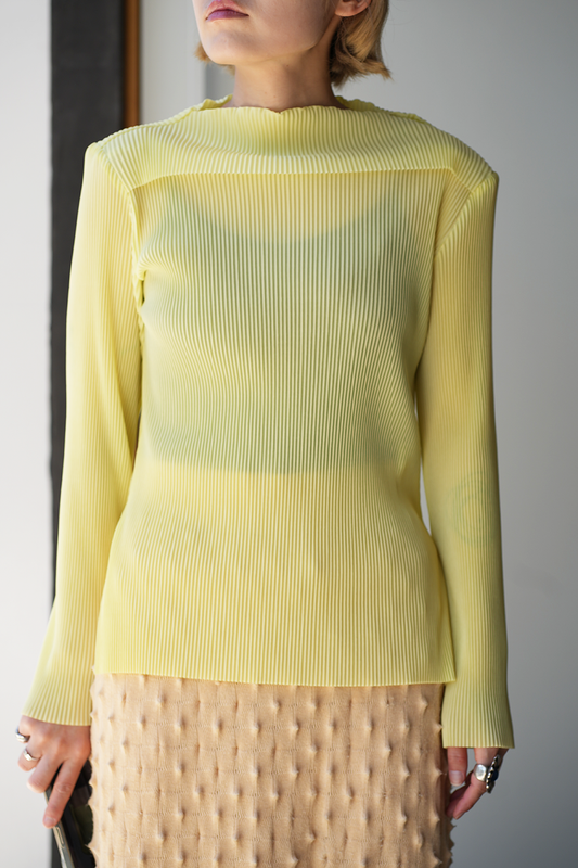 UNDER PULLOVER(YELLOW)