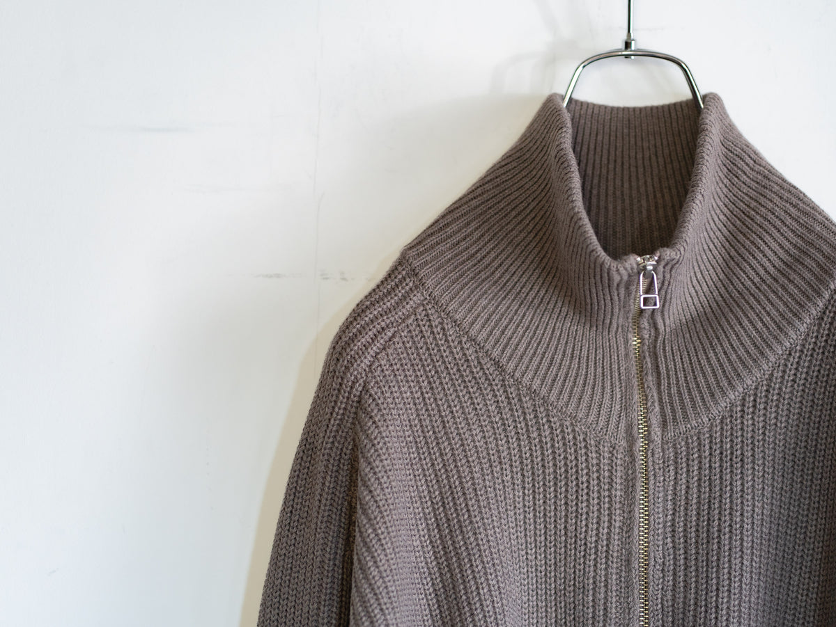 KNIT BLOUSON