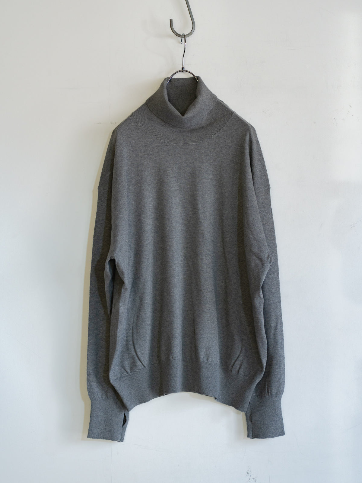 COTTON CASHMERE TURTLE LS
