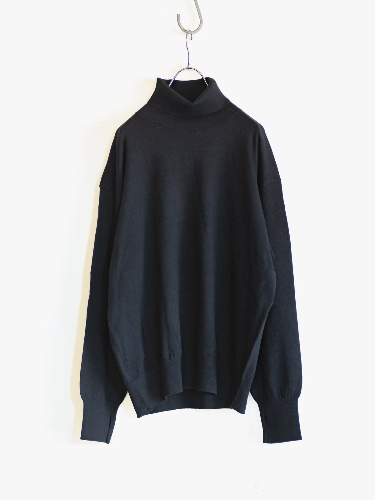 COTTON CASHMERE TURTLE LS