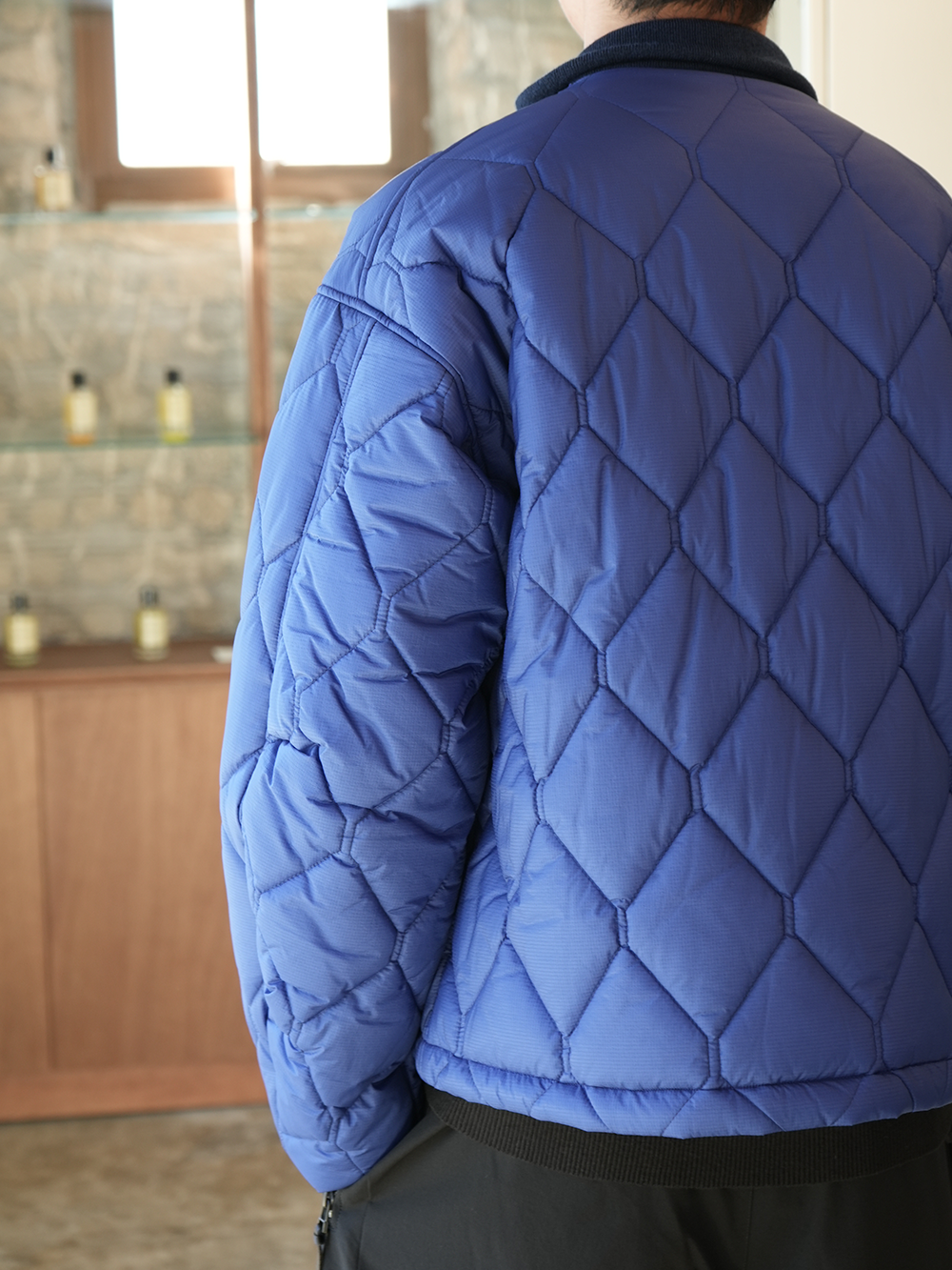 Primaloft Quilting Jacket(Blue)