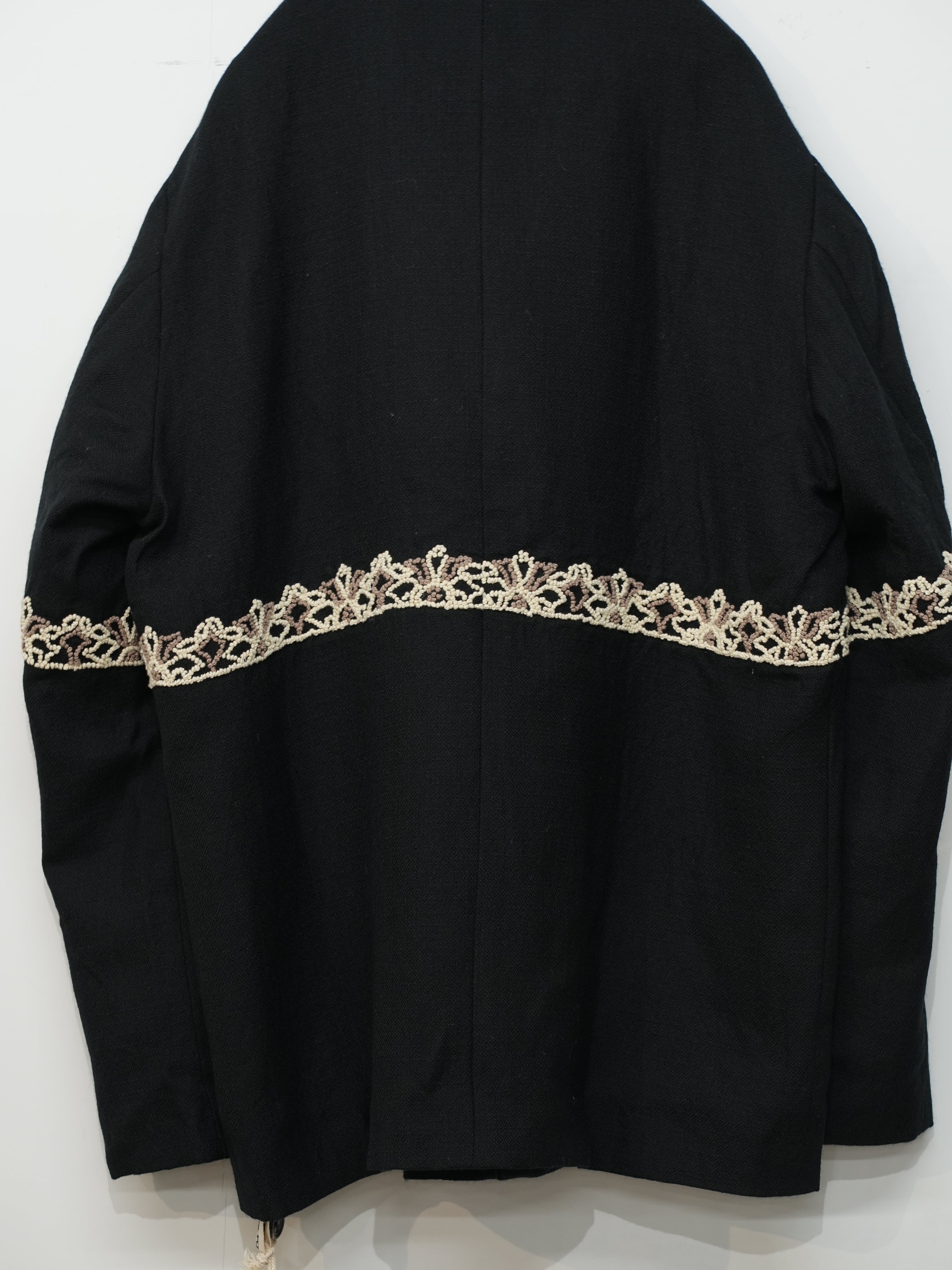 Two Button Blazer(Black/Ecru/Beige)
