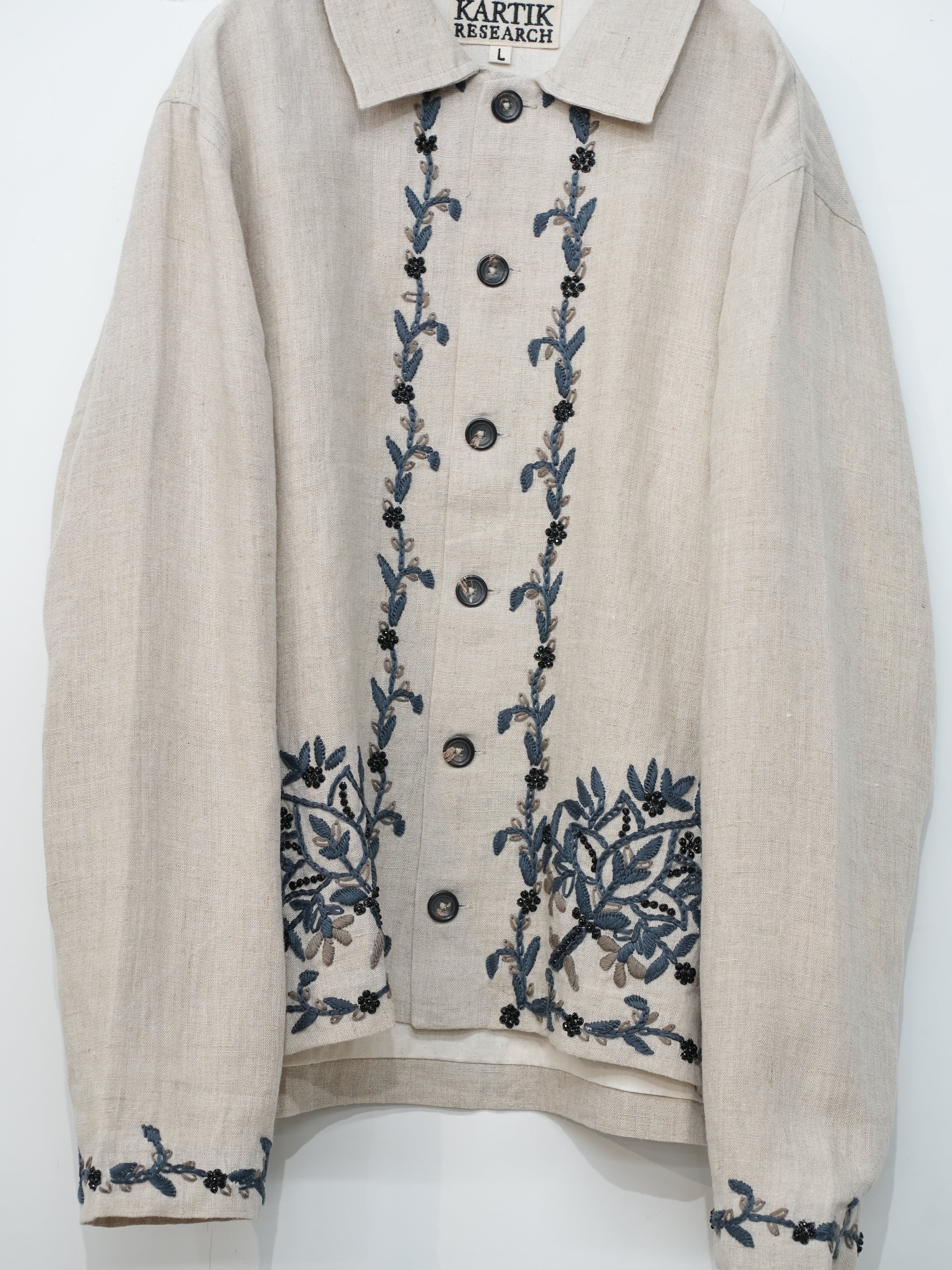 Cropped Jacket(Beige/Black/Grey)
