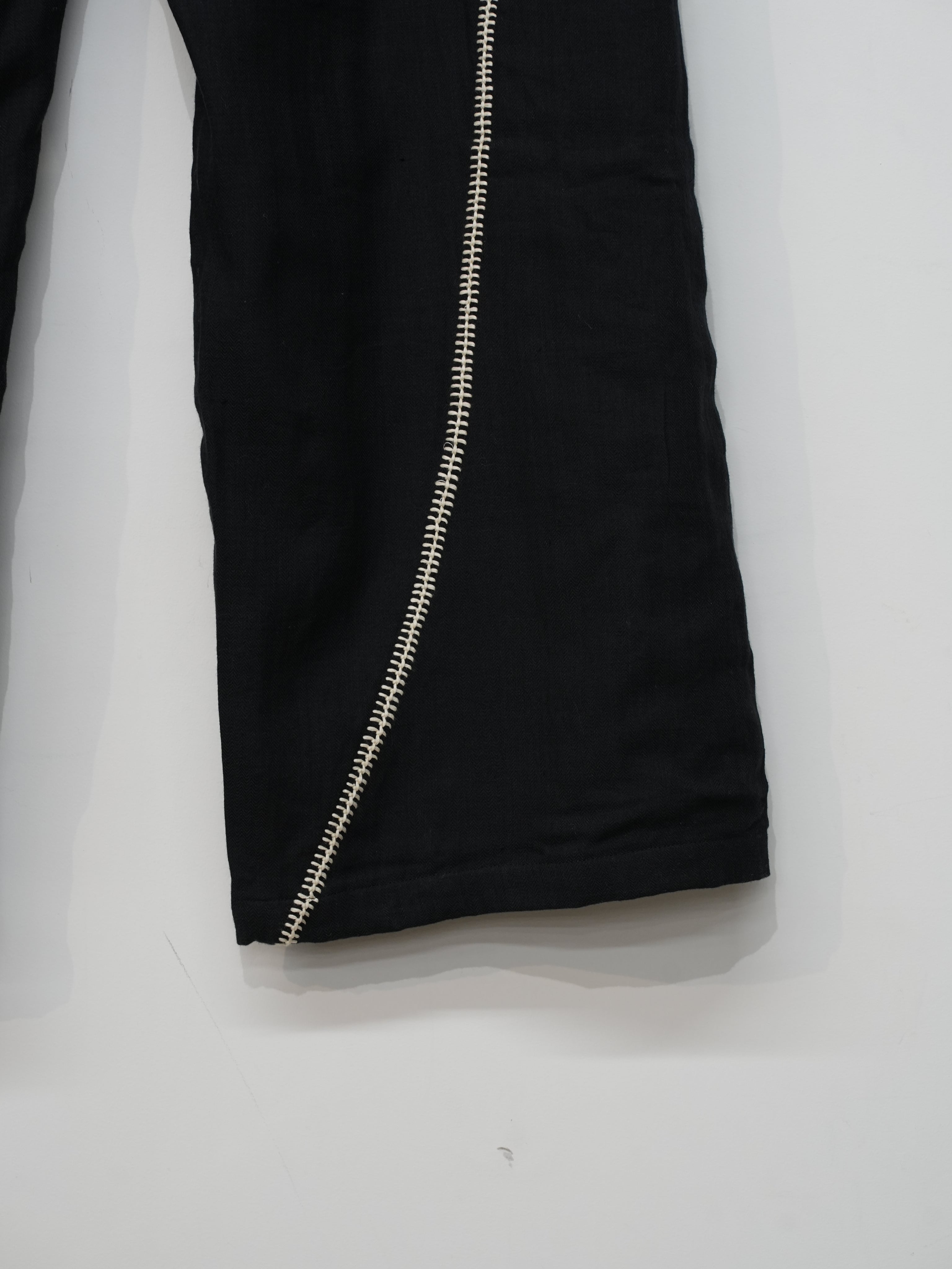 Rabari Sultan Pant(Black/Ecru)