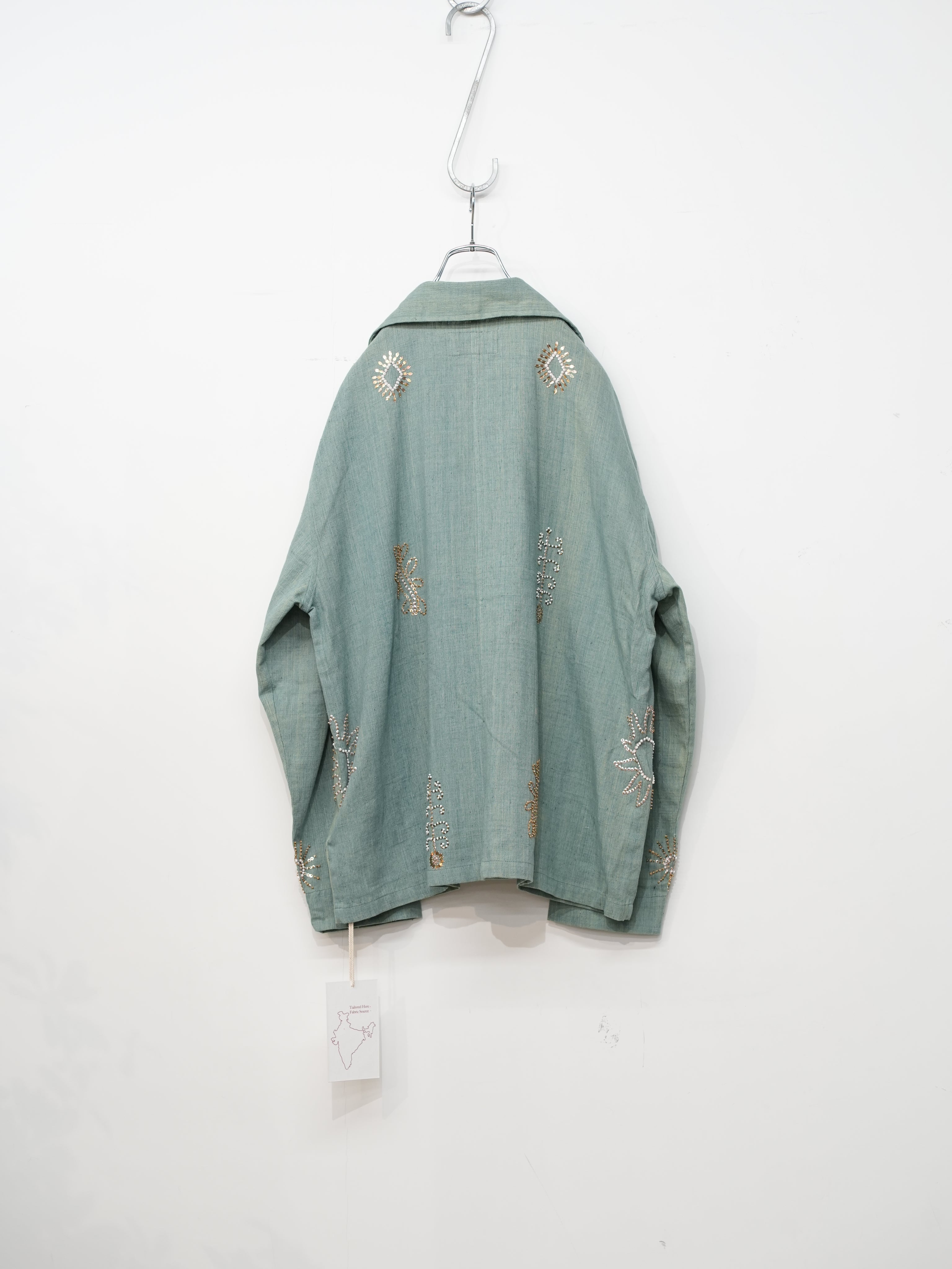 Safari Jacket(Algae/Gold)