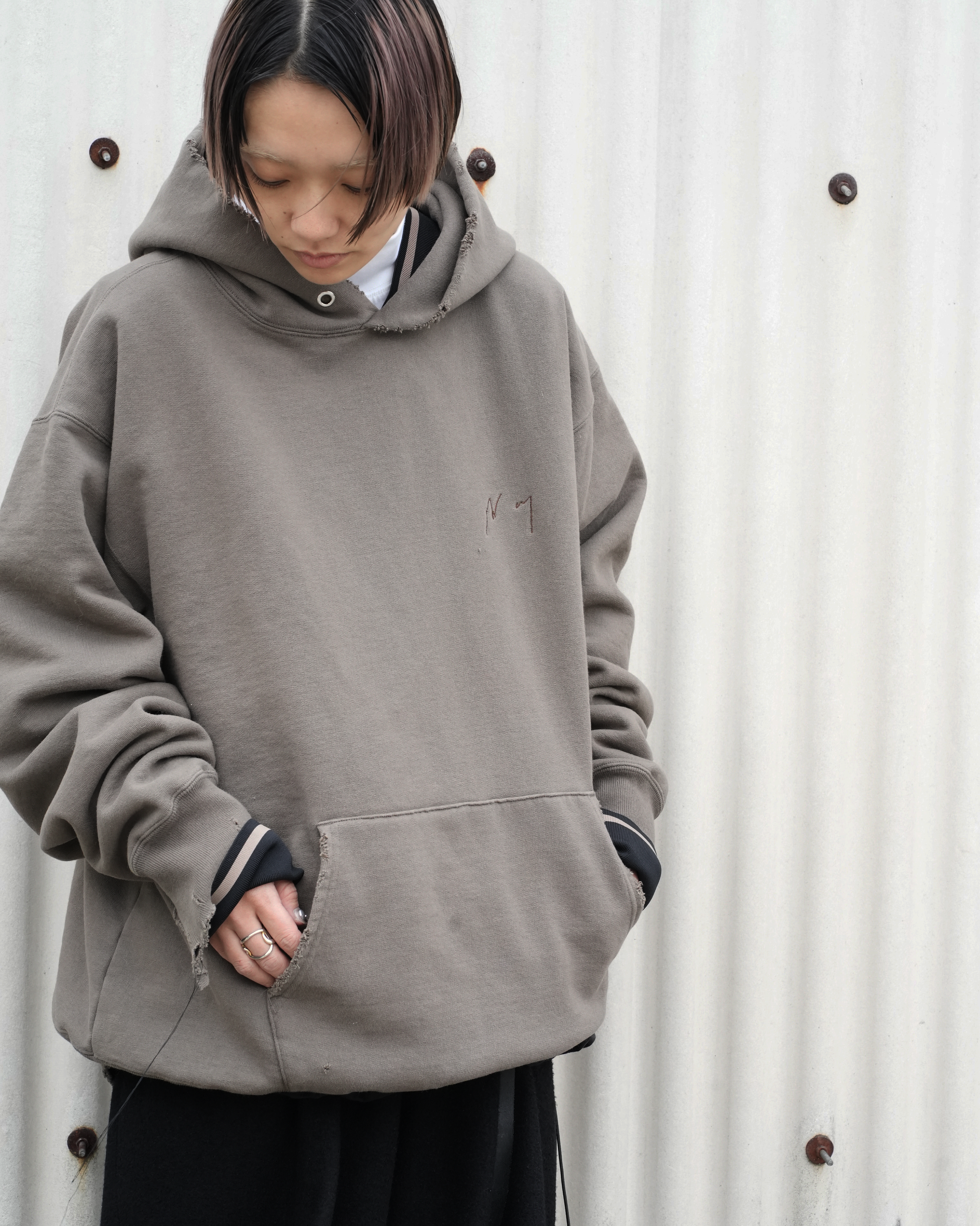 【ANCELLM/exclusive】NEW YEAR SWEAT HOODIE(SNAKE O.D)