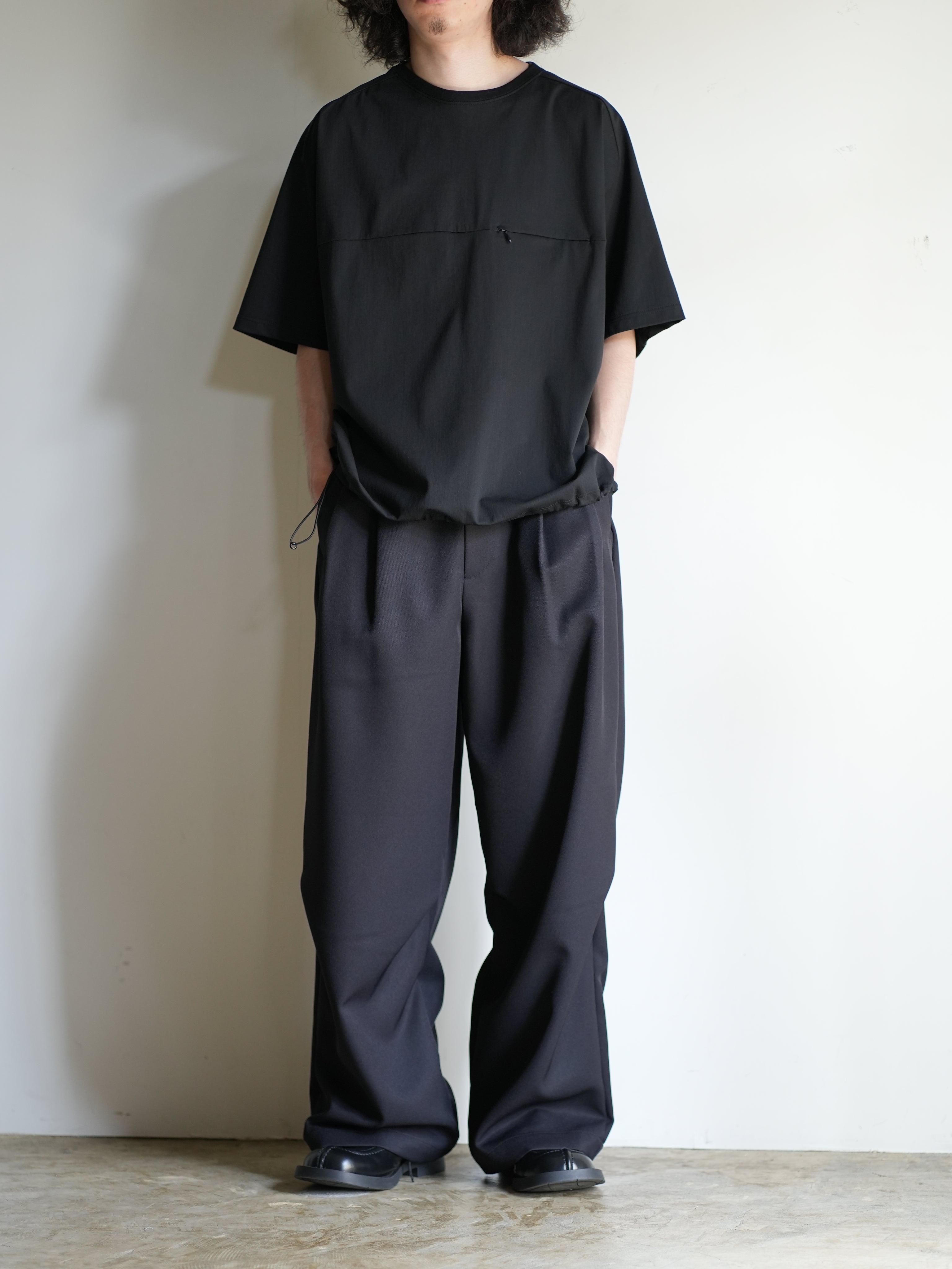 DRAPE TUCK PANTS