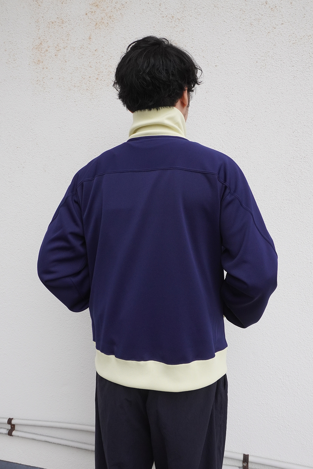 DRIVERS TRACK JACKET(NAVY)